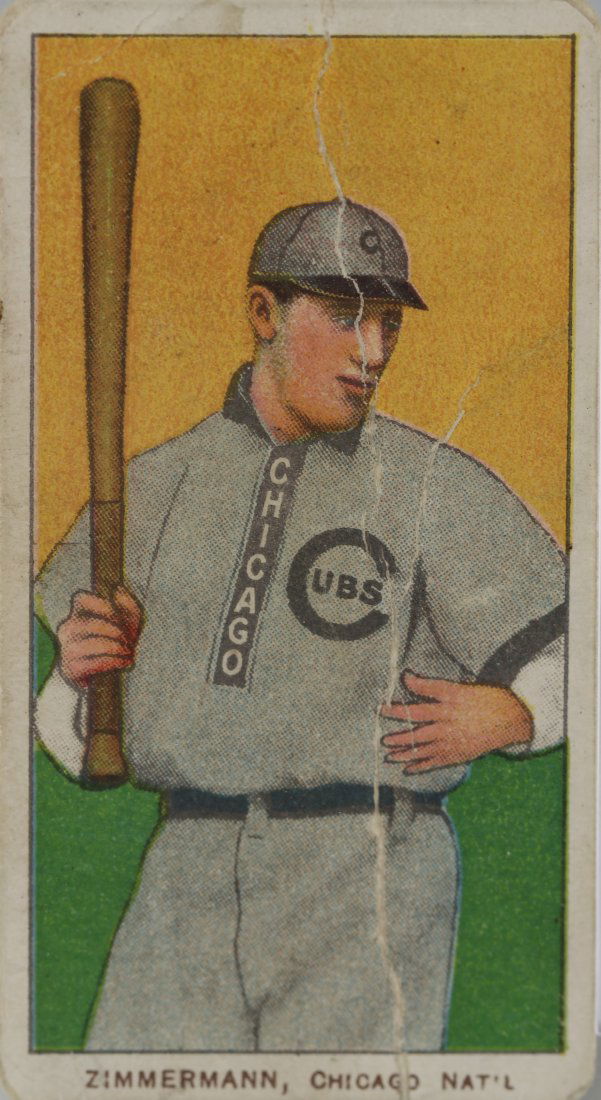 1910 Heinie Zimmerman Piedmont 350 PSA Chicago Cubs (1 of 3)