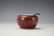 A Copper Red Glazed Porcelain Water Pot with Spoon