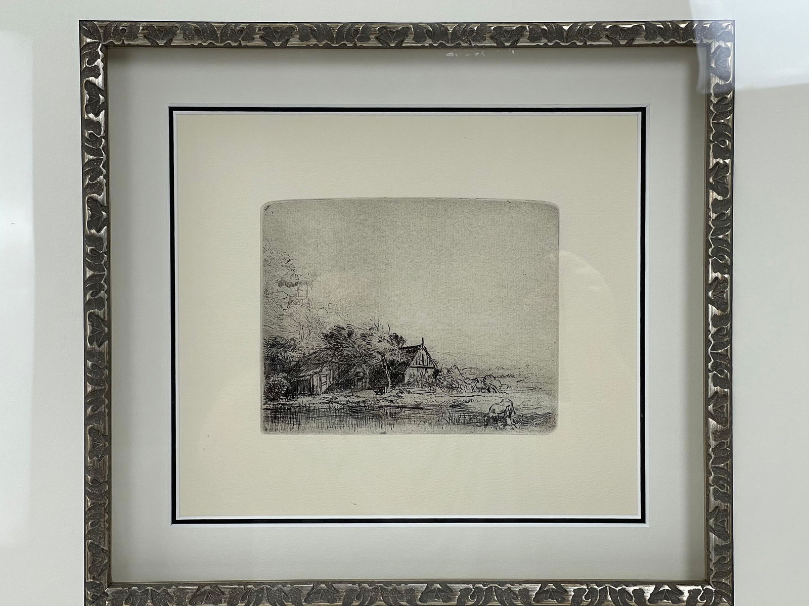 Rembrandt Van Rijn Landscape with a Cow (1 of 4)