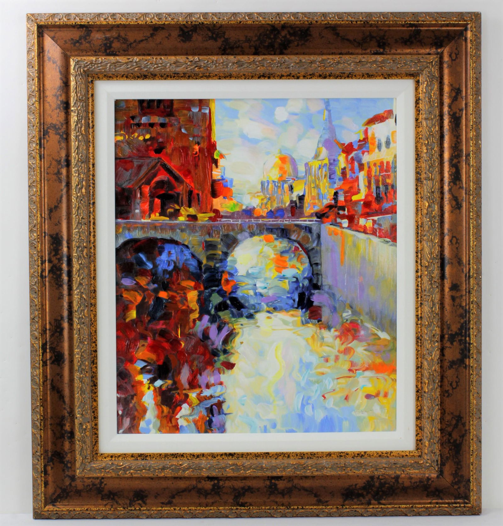 Alex Perez Oil Painting On Canvas Vemiec Canal (1 of 8)