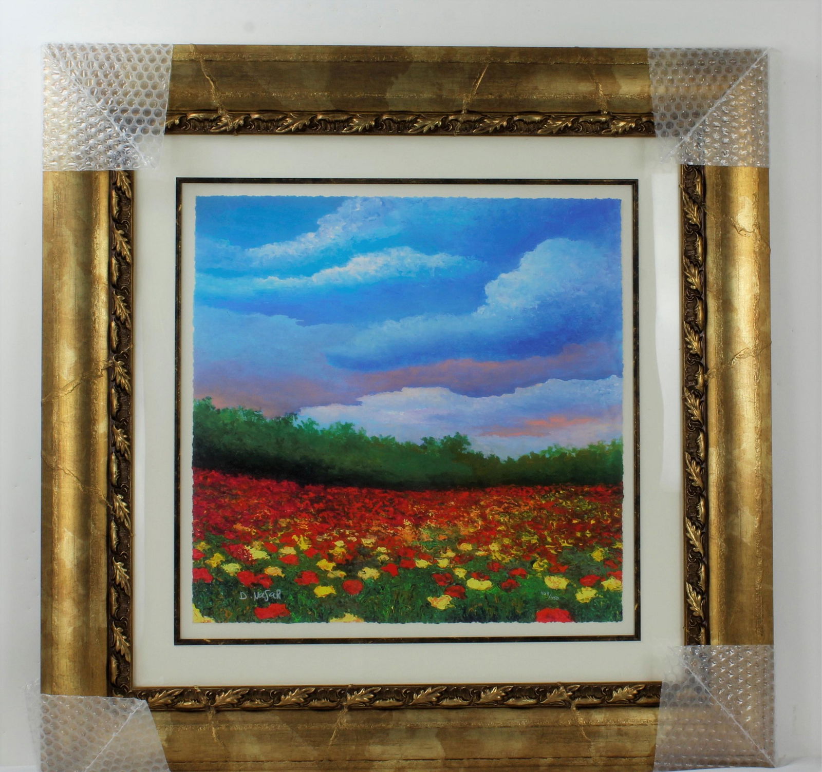 David Najar Framed Print Signed and Numbered Open Land (1 of 5)