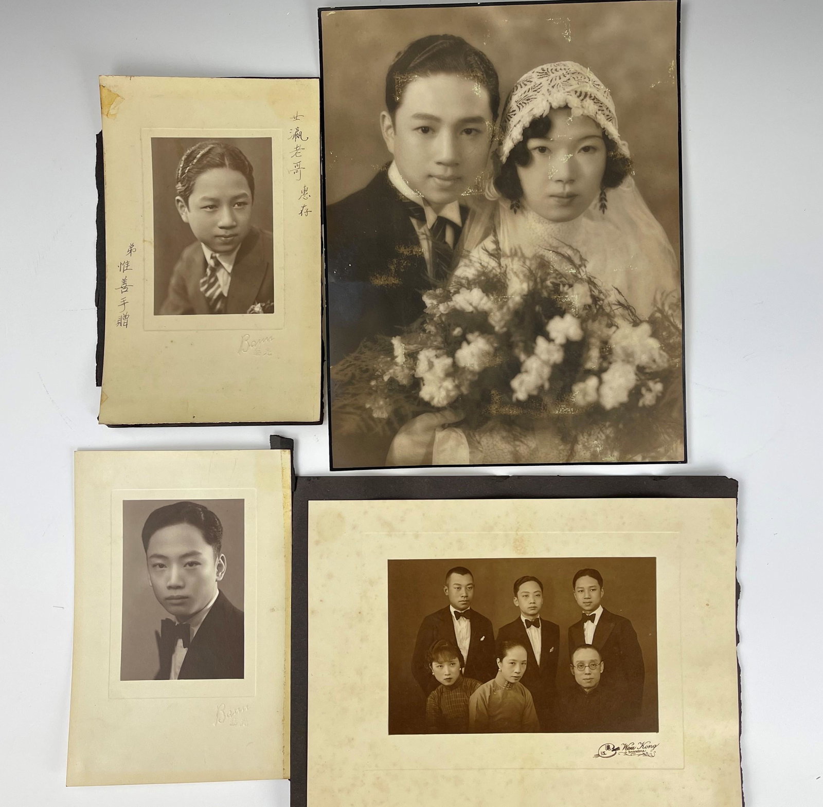 Four Vintage Chinese Photos Zhou Weishan: Four Vintage Chinese Photos Zhou Weishan,preview from Mar 21st to 25th from 2:00 PM TO 6:00 PM Eastern Time, Location: 15229 Display Court Rockville MD 20850