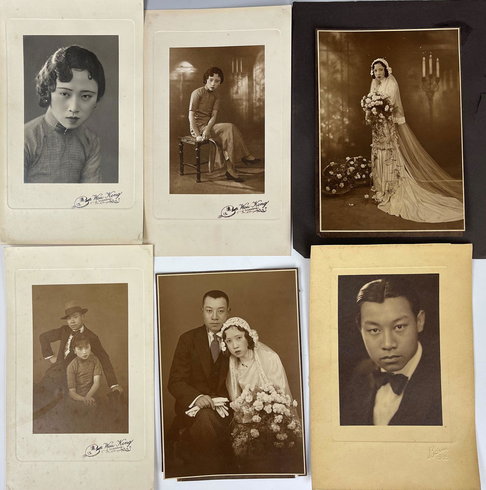 Six Vintage Chinese Wedding Photos Mrs Zhou (1 of 8)