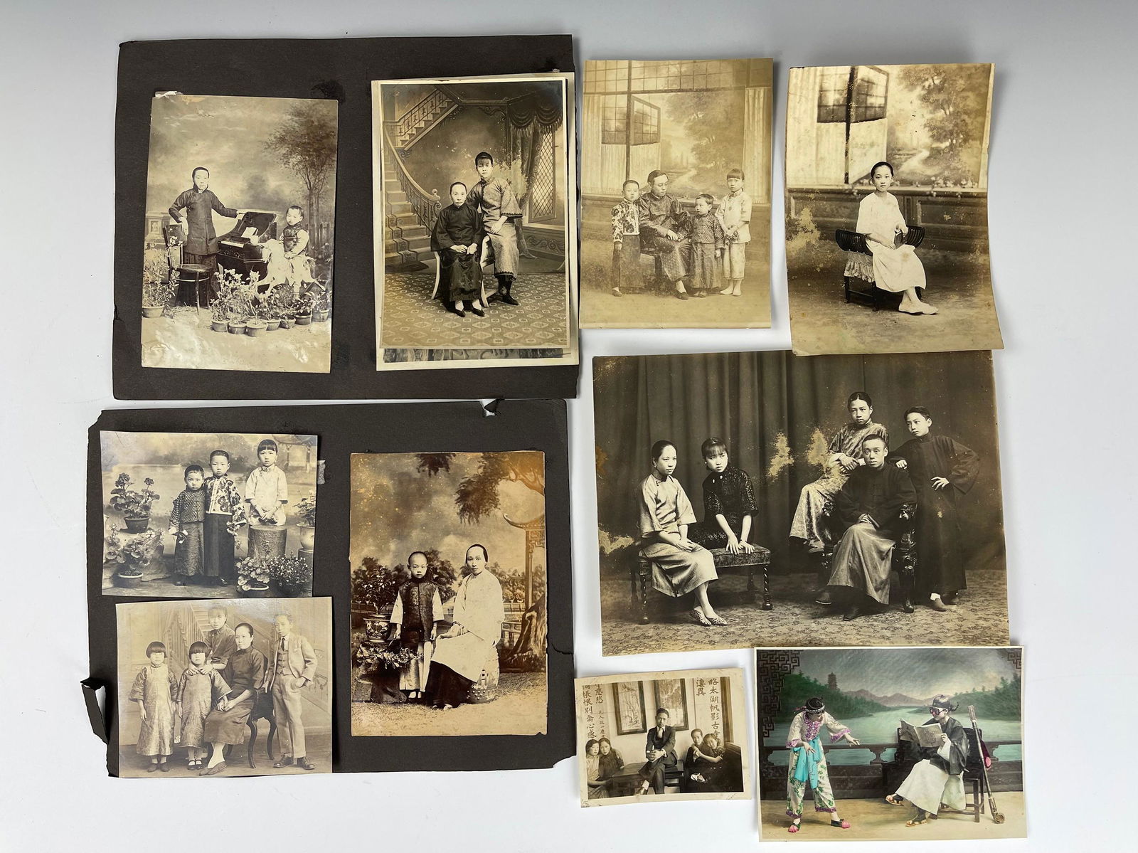 Ten Vintage Chinese Photos of Qian Family (1 of 3)