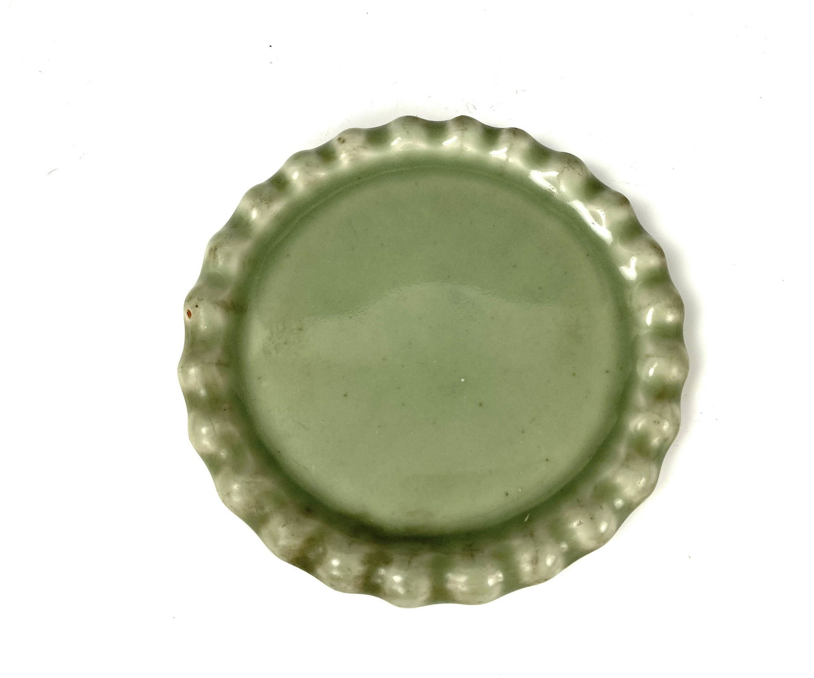 A Chinese Celadon Porcelain Ink Maker (1 of 3)