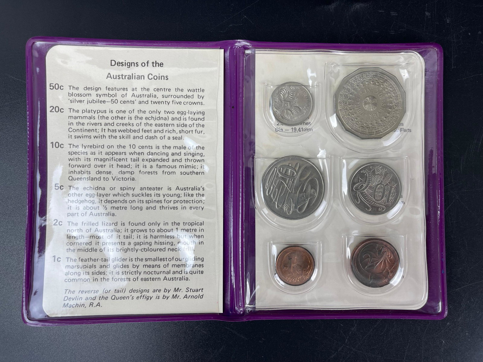 AUSTRALIAN SILVER JUBILEE COMMEMORATIVE UNCIRCULATED COIN SET: AUSTRALIAN SILVER JUBILEE COMMEMORATIVE UNCIRCULATED COIN SET , Preview from Aug. 22nd to 26th from 2:00 PM TO 6:00 PM Eastern Time, Location: 15229 Display Court, Rockville MD 20850.