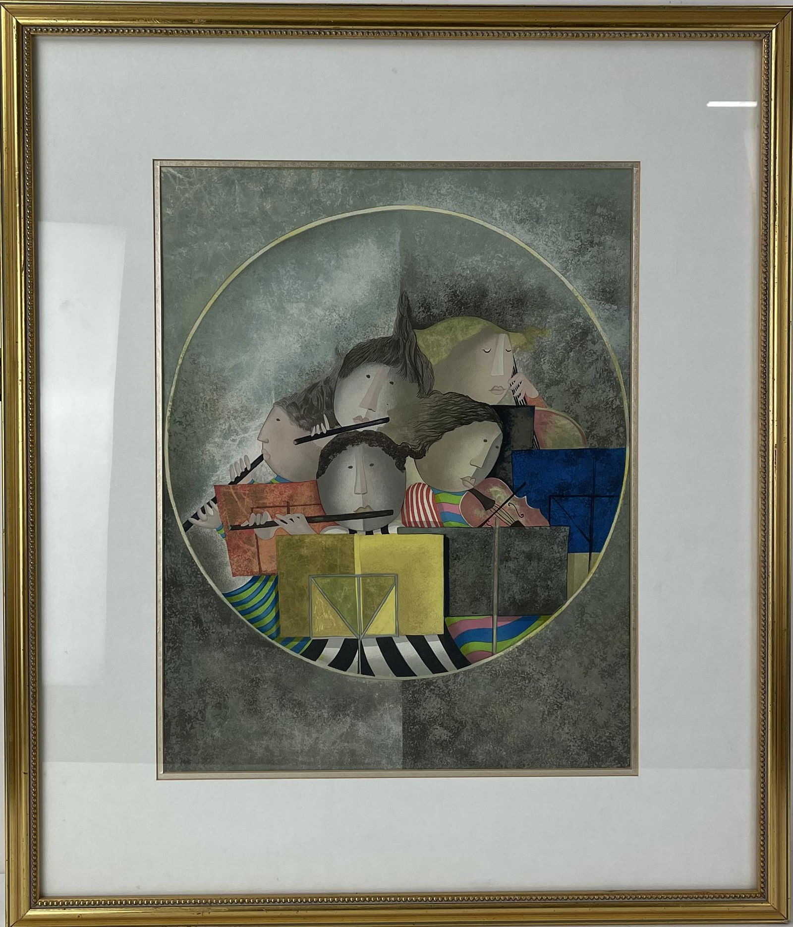 Graciela Rodo Boulanger Musiciens Lithograph (1 of 5)