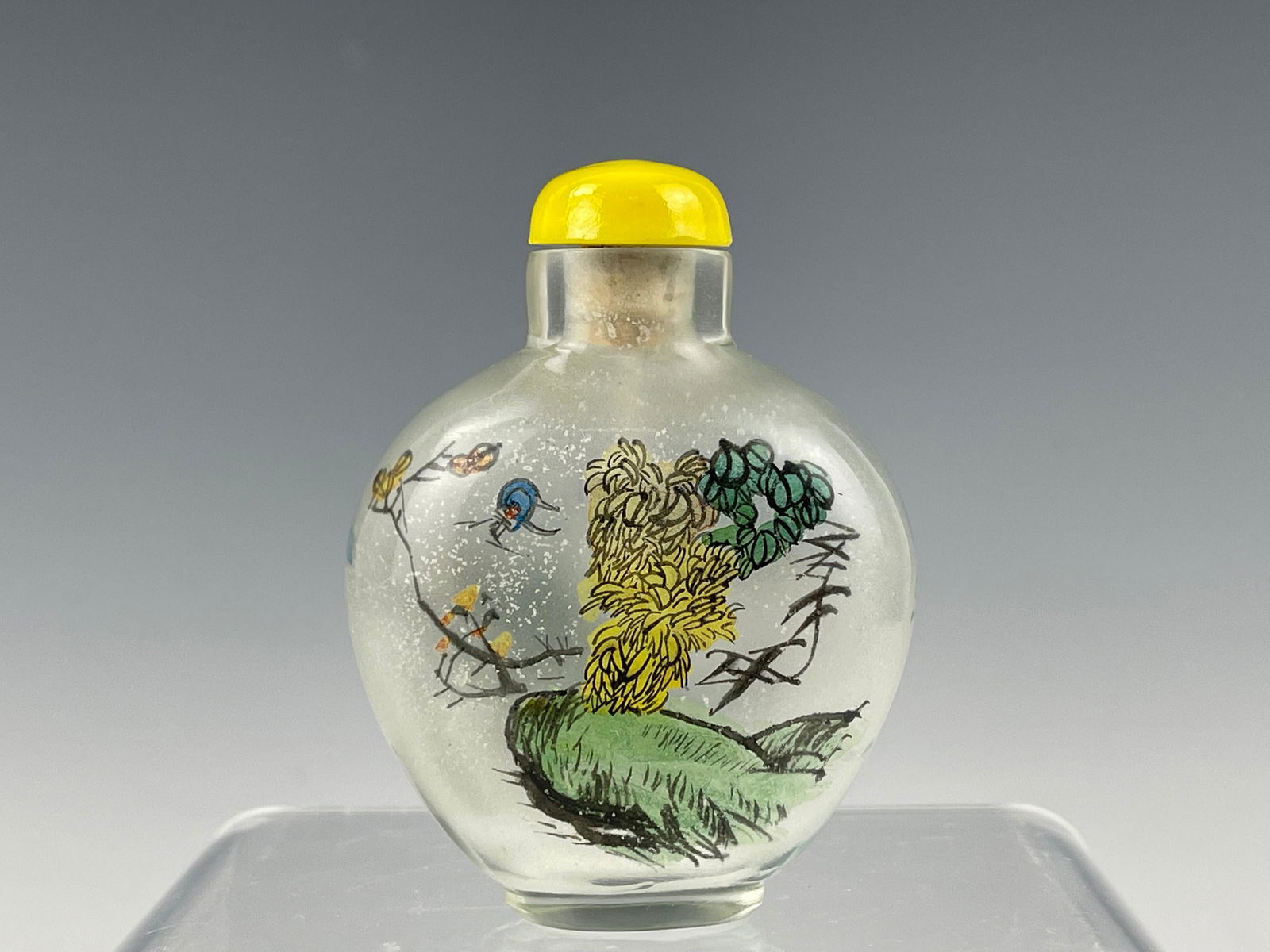 A Chinese Inside Painting Glass Snuff Bottle (1 of 5)