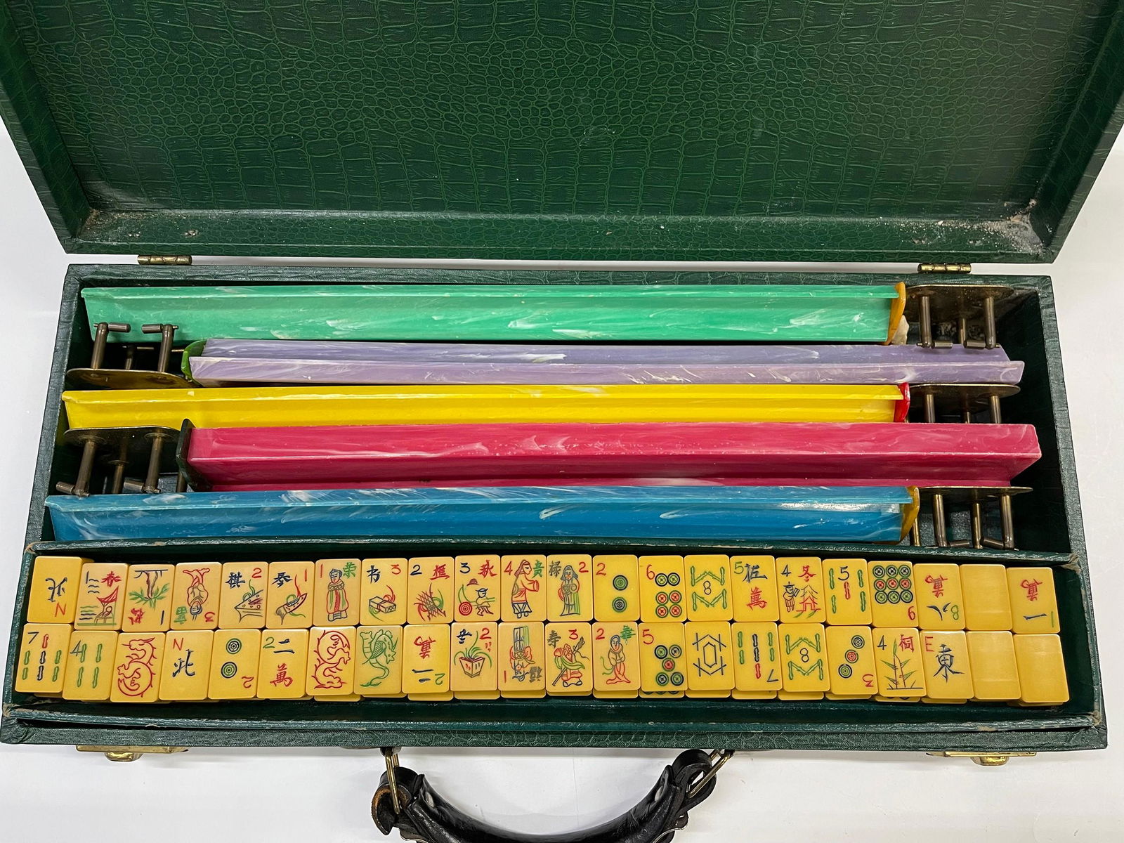 Vintage Mah Jongg Majiang Set in Case (1 of 6)