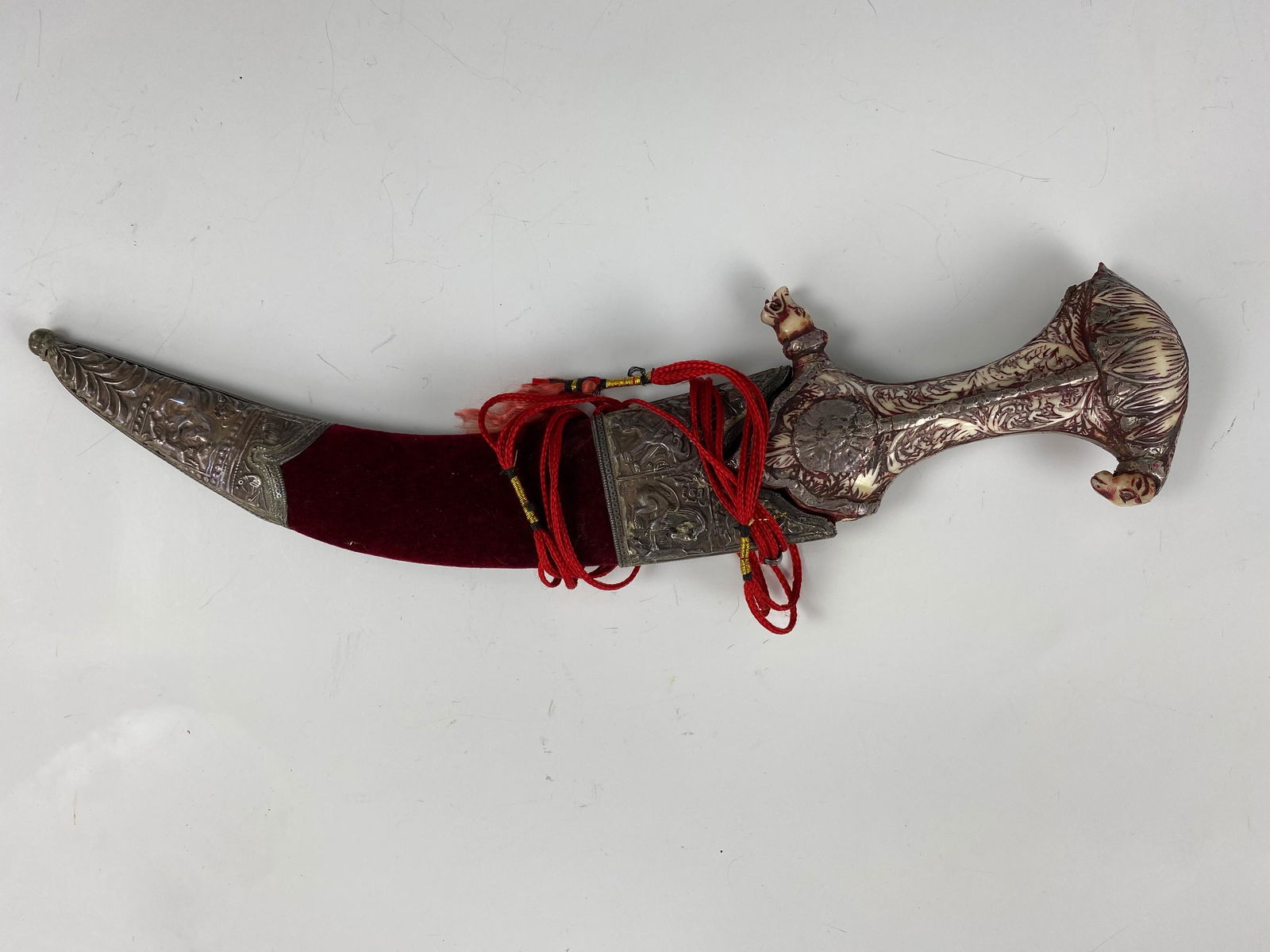 Antique Indian Sword with Nice Scabbard, (1 of 5)