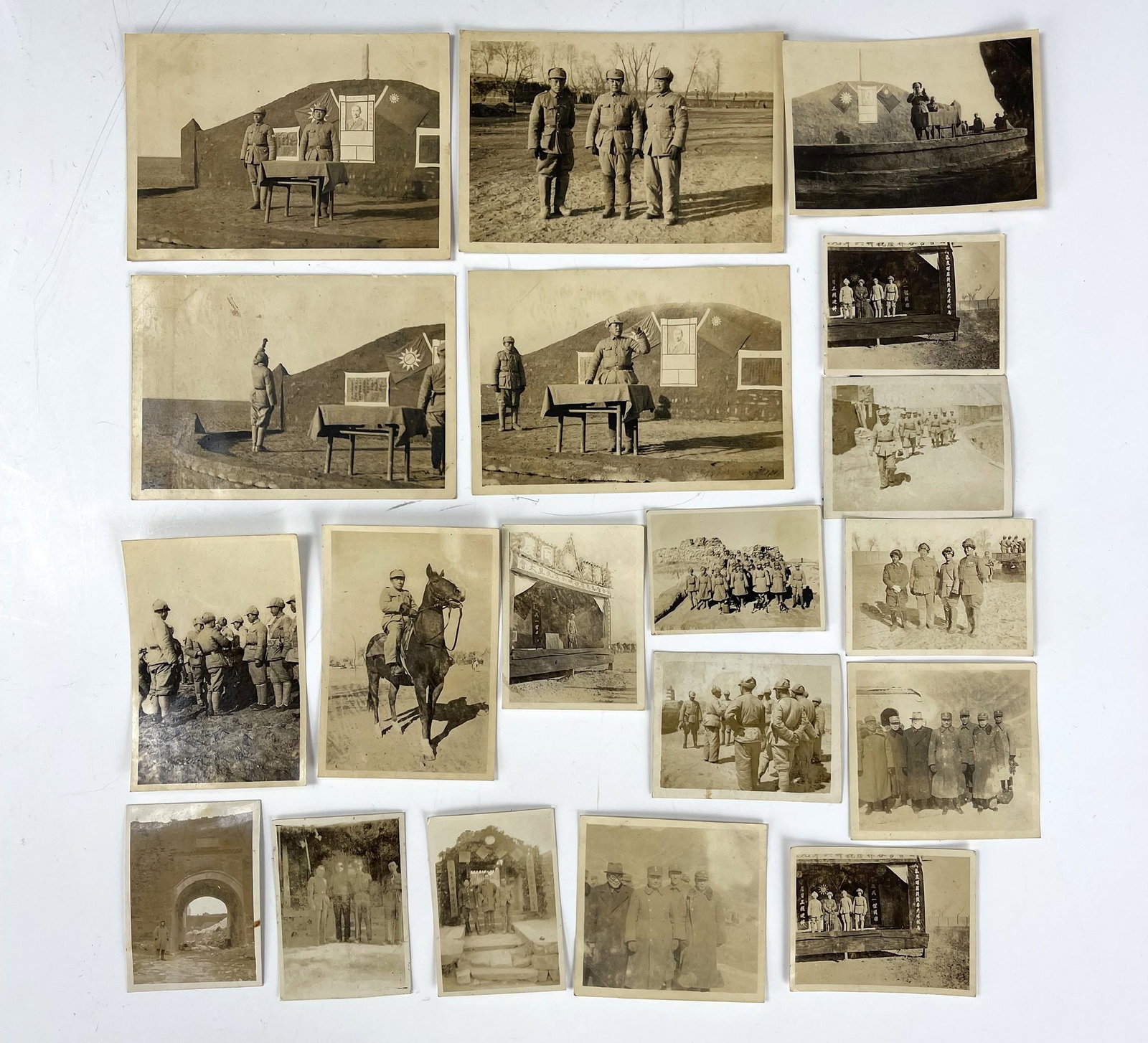 19 Photograph of Zhou Shiying 1947 in Hebei Xincheng: 19 Photograph of Zhou Shiying 1947 in Hebei Xincheng,size 6 inches to 2 inches,Preview from Oct. 24th to 28th from 2:00 PM TO 6:00 PM Eastern Time, Location: 15229 Display Court, Rockville MD 20850.
