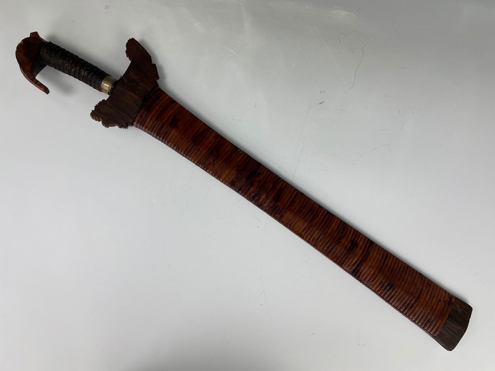 A 19th Century Filipino Boro Kris with Elephant Handle (1 of 9)