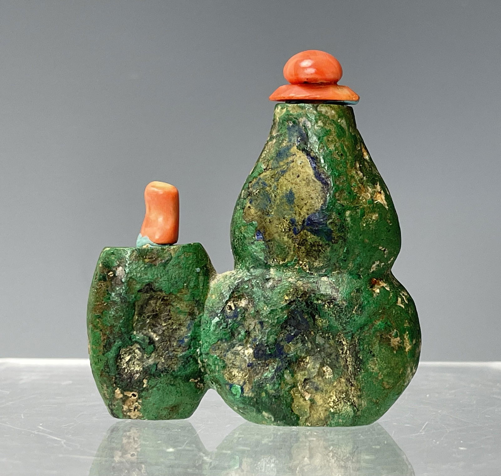 Flattened Double Gourd Shape Snuff Bottle (1 of 4)