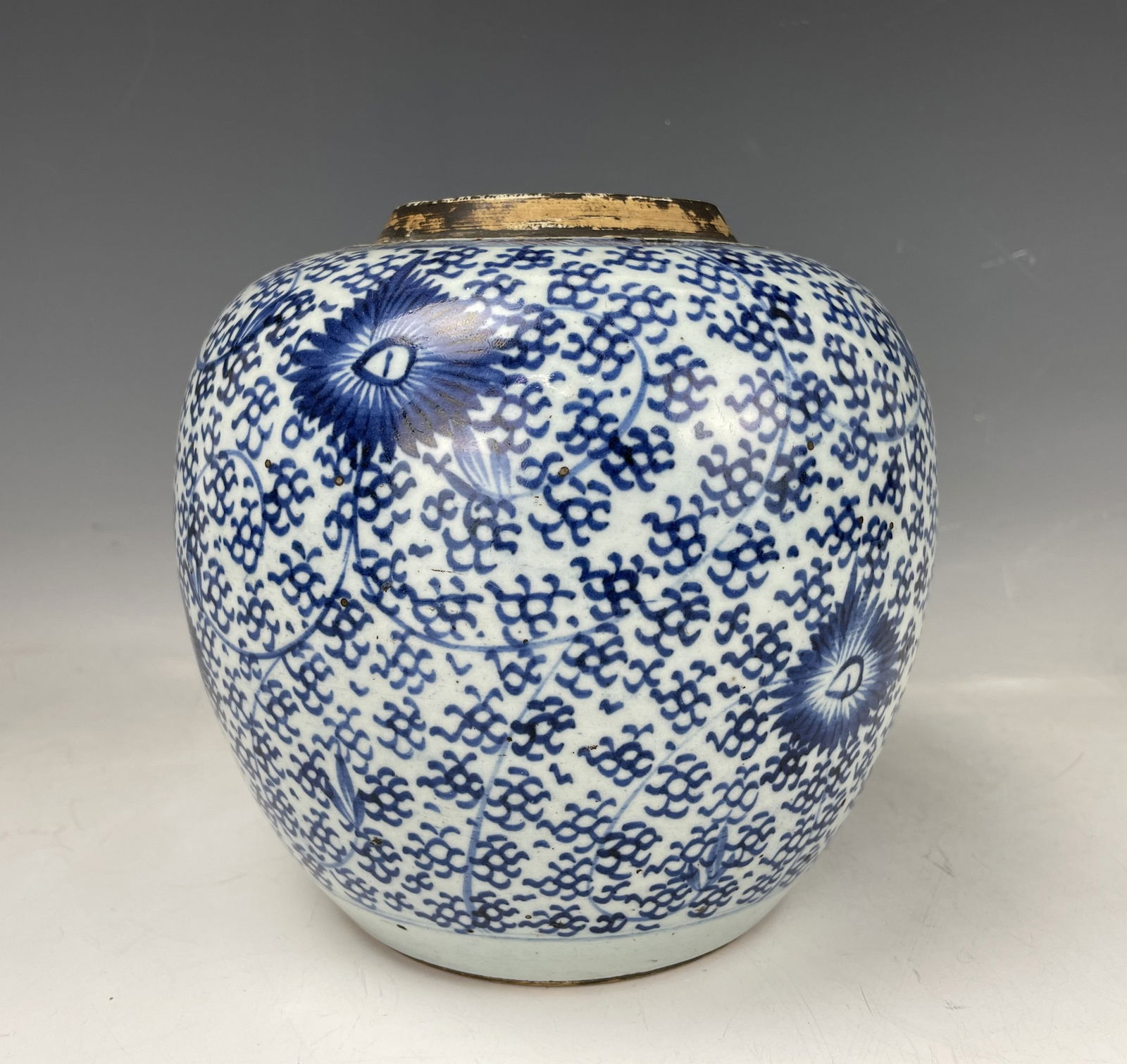 A Chinese Blue and White Porcelain Ginger Jar (1 of 6)