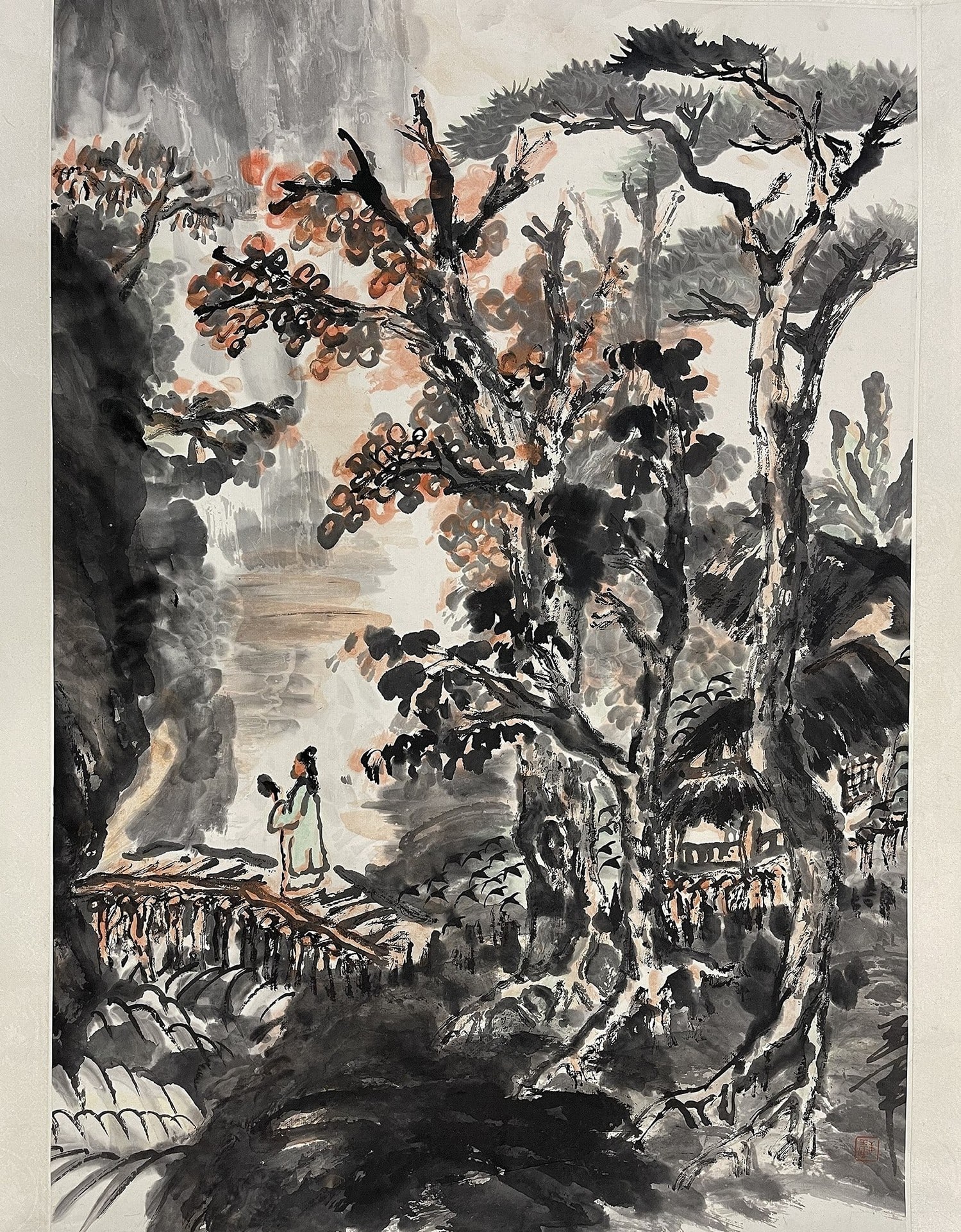 Wang Jun Chinese Painting Landscape (1 of 4)