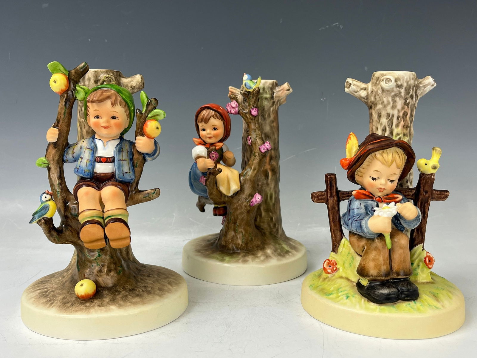 Three Vintage Hummel Figurines Candlesticks (1 of 11)