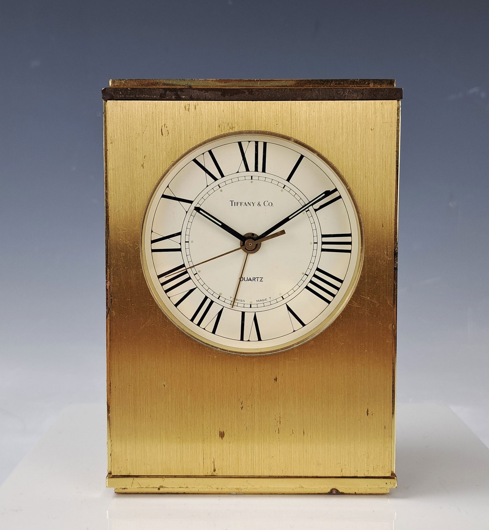 Vintage Tiffany and Company Clock For Desk (1 of 5)