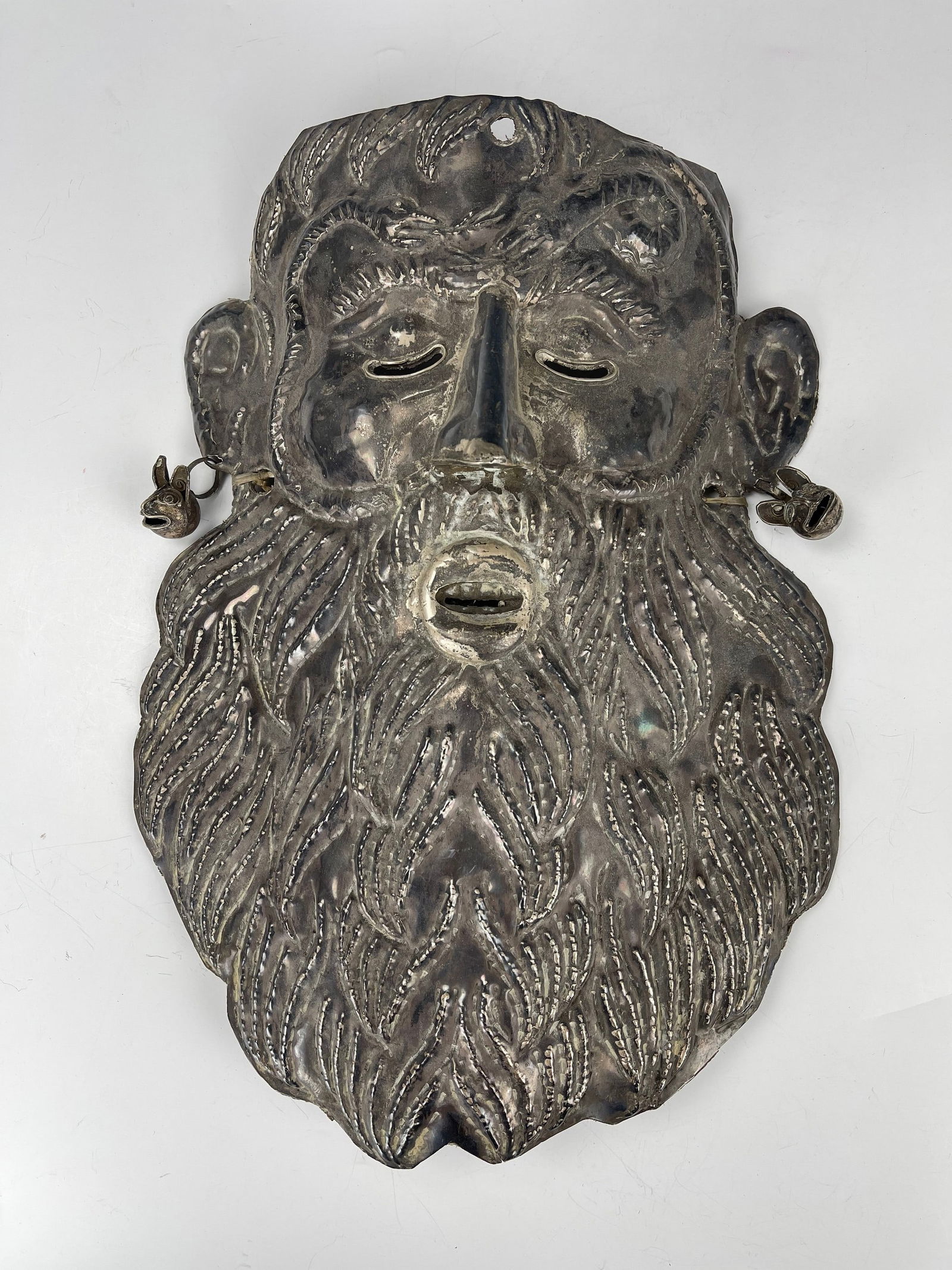 Traditional Mexican Dance Bearded Man Mask (1 of 5)