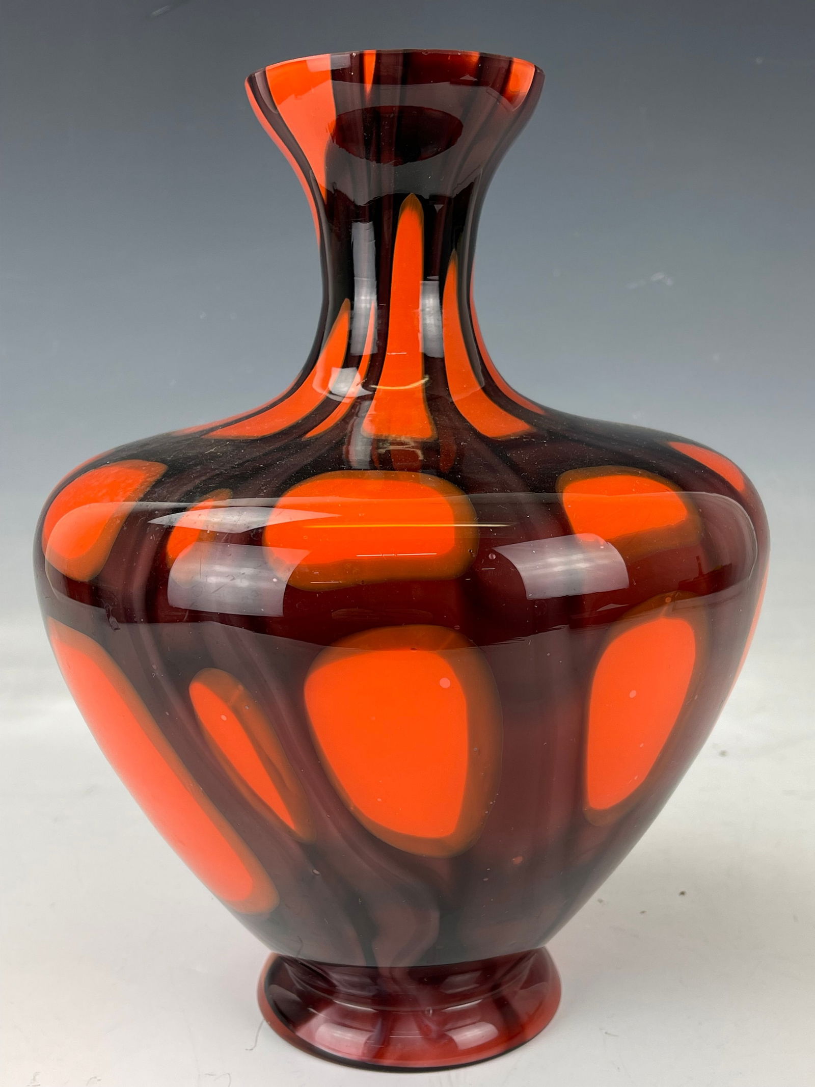 Czech Bohemian Kralik Art Deco Art Glass Vase (1 of 6)
