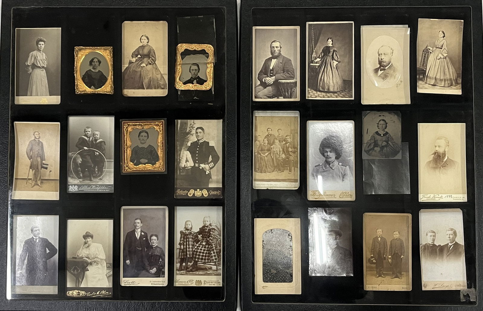 19th Century Cartes de Visites and Tintypes Portraits from America and Europe (1 of 5)