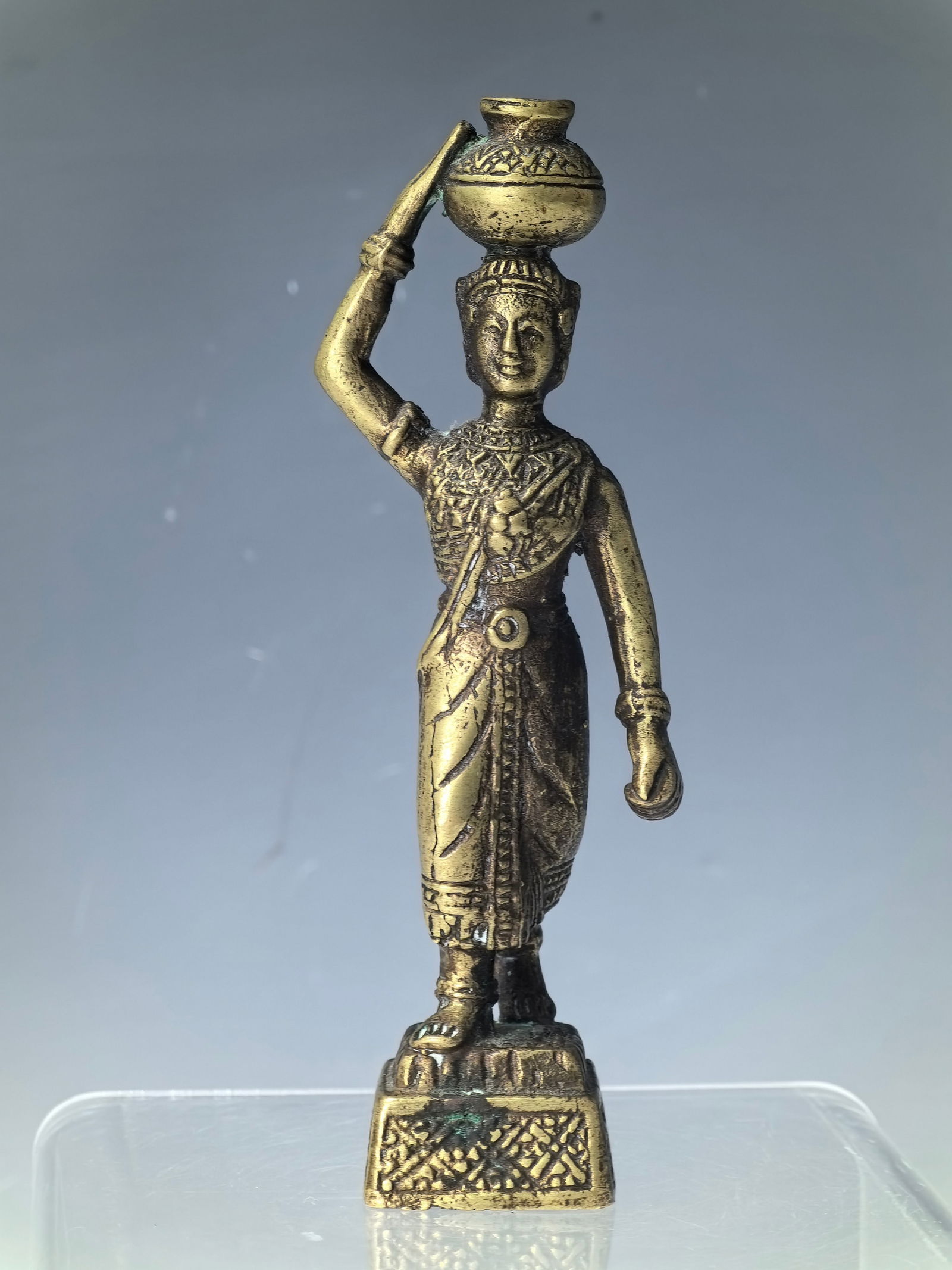 Vintage Brass Hindu India Figure (1 of 5)