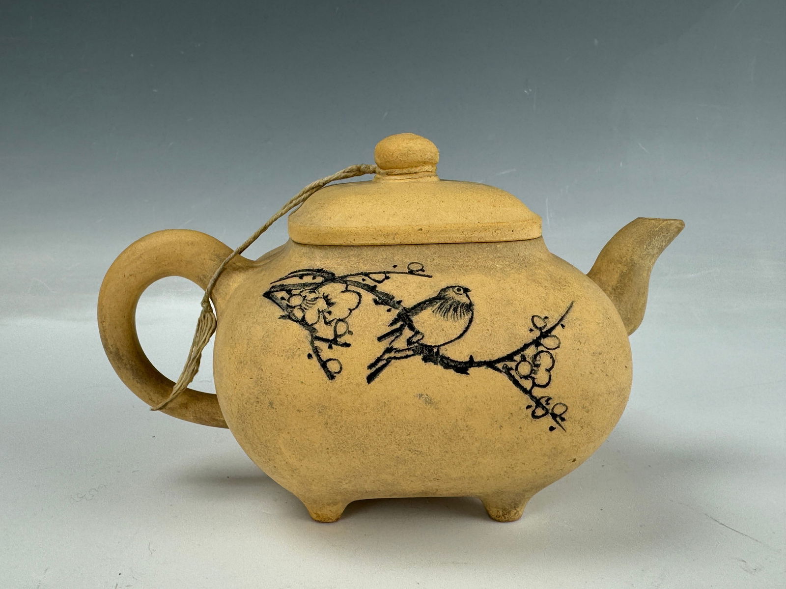A Chinese Yixing Zisha Tea Pot Signed (1 of 5)