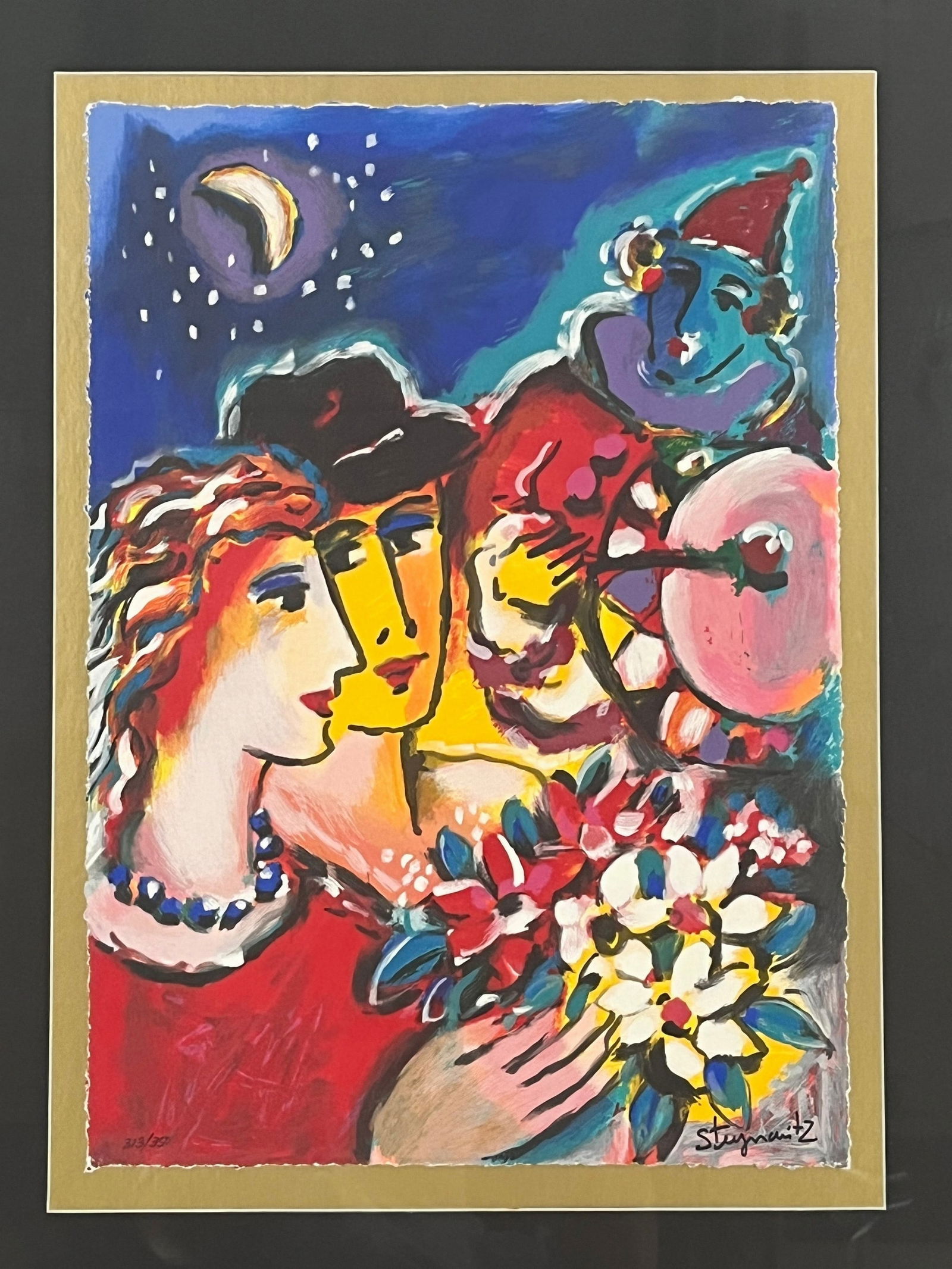 Zamy Steynovitz (1951-2000)  Serigraph Signed and Numbered (1 of 4)