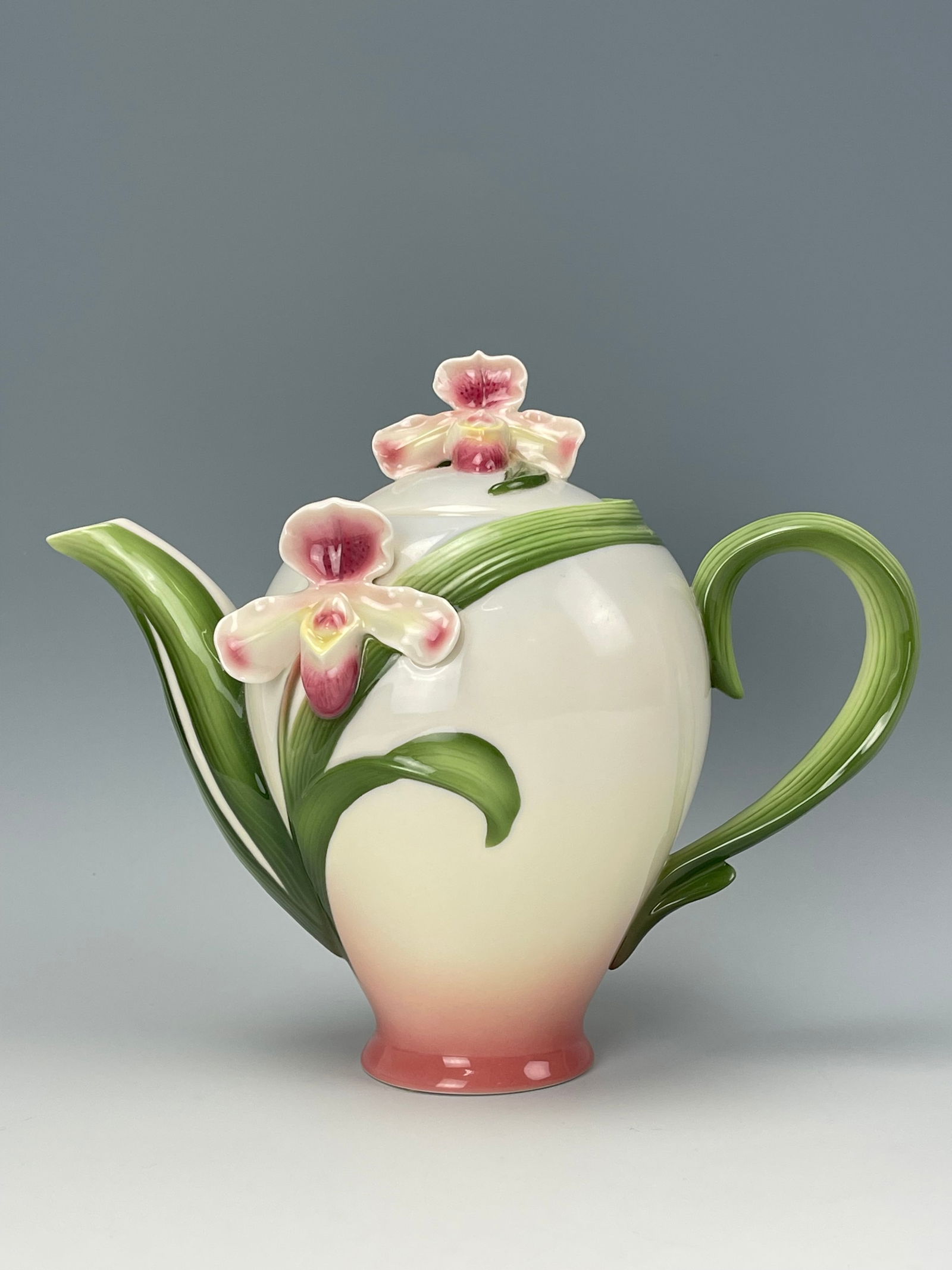 Franz Collection Slipper Orchid Teapot FZ00279 (1 of 6)