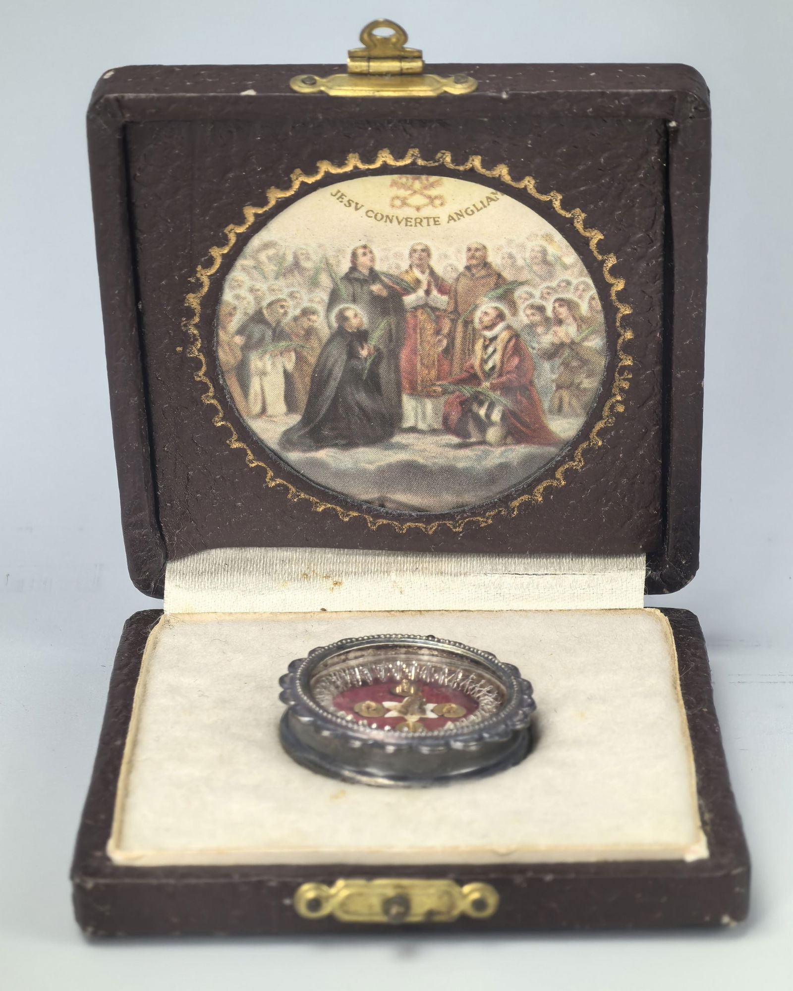 Antique Theca Reliquary Relic (1 of 6)