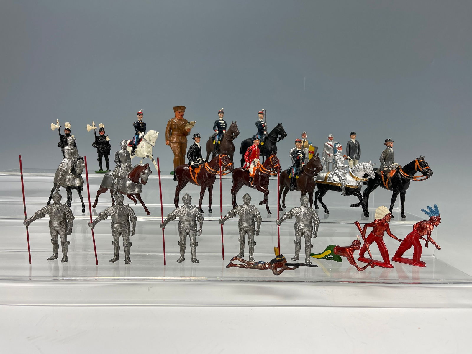Group of  25 Lead Toy Soldiers and Britains Knight (1 of 5)