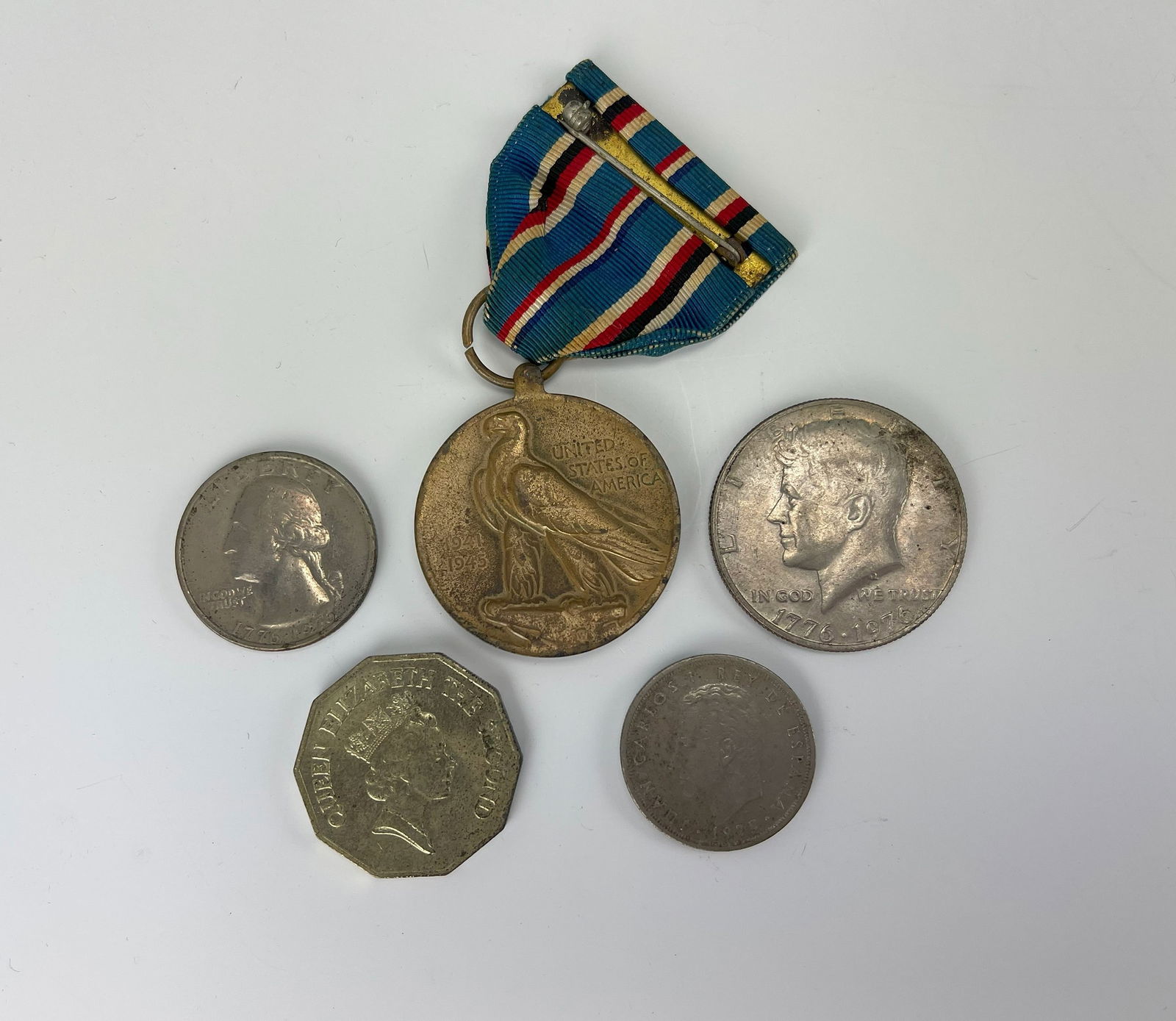 Group of 5 Vintage Coins (1 of 4)