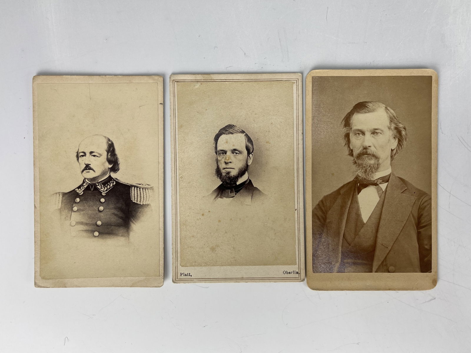 Three Photograph of Benjamin Butler and James Monroe (1 of 4)