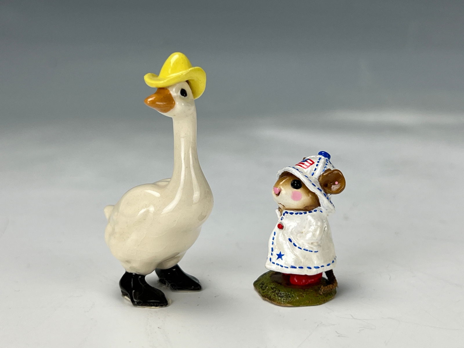 Wee Forest Folk  and Retired Hagen Renaker Goose (1 of 4)