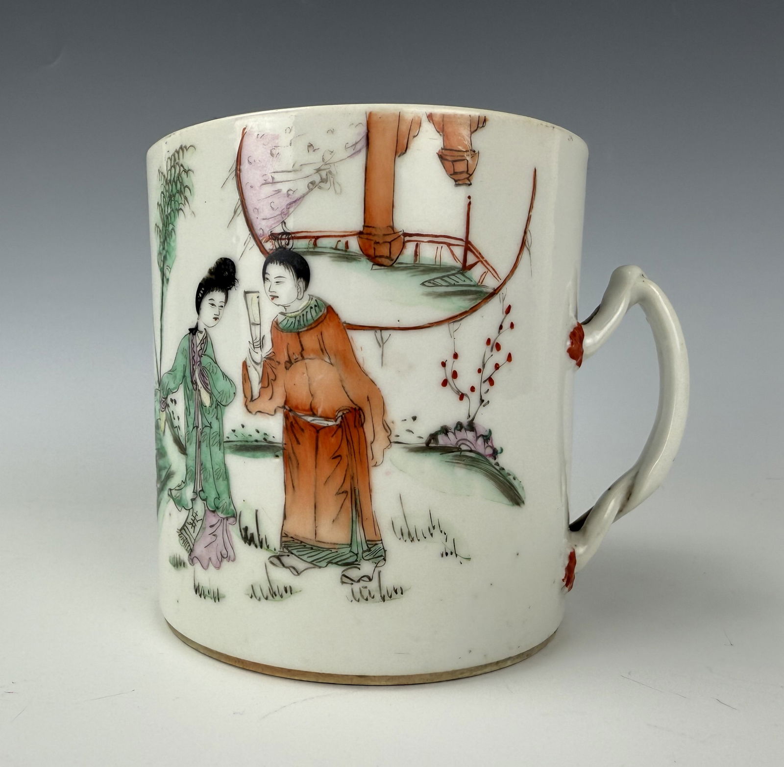 Chinese Famille Rose Porcelain Mug (1 of 7)
