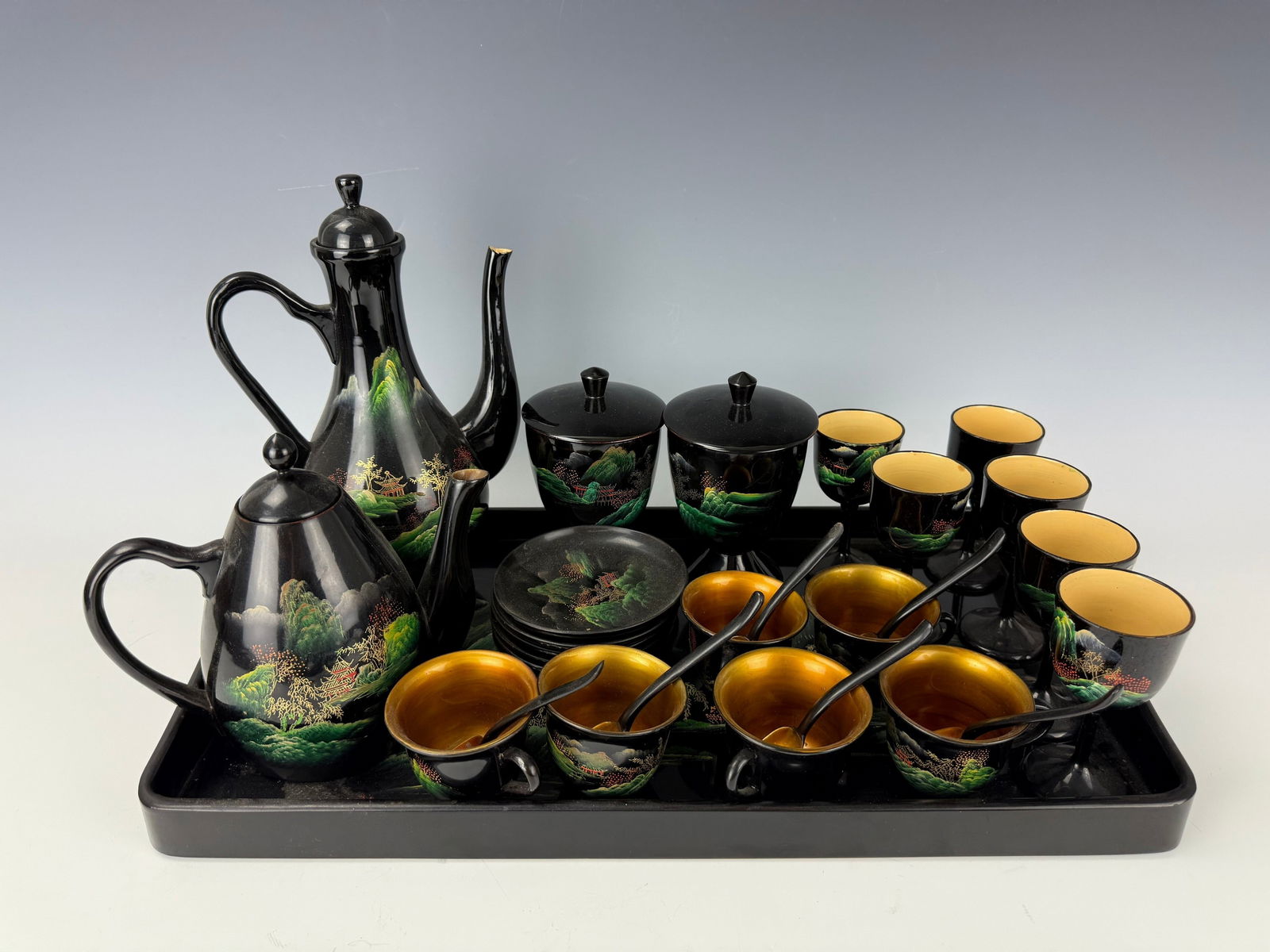 A Chinese Green Jadeite Pendant Carved Lotus Leaves (1 of 7)