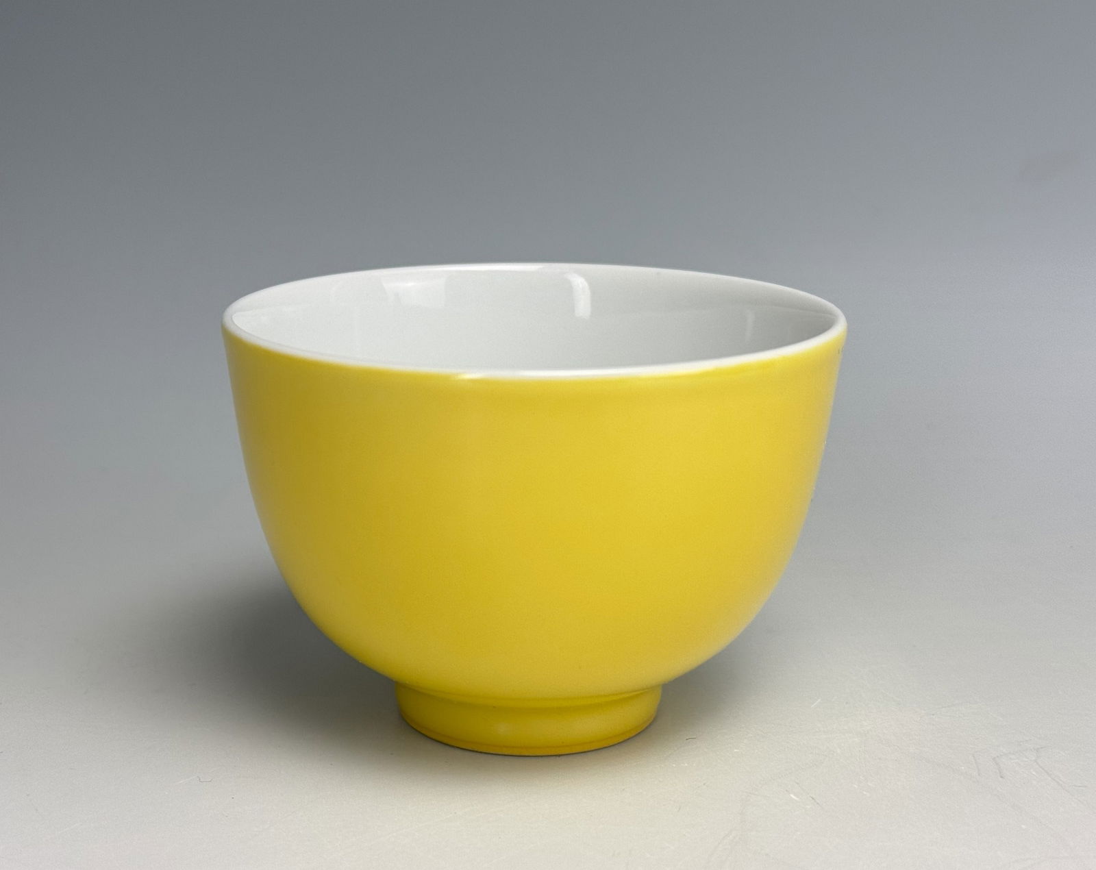 Chinese Imperial Yellow Glazed Porcelain Tea Cup Yongzheng Mark (1 of 5)