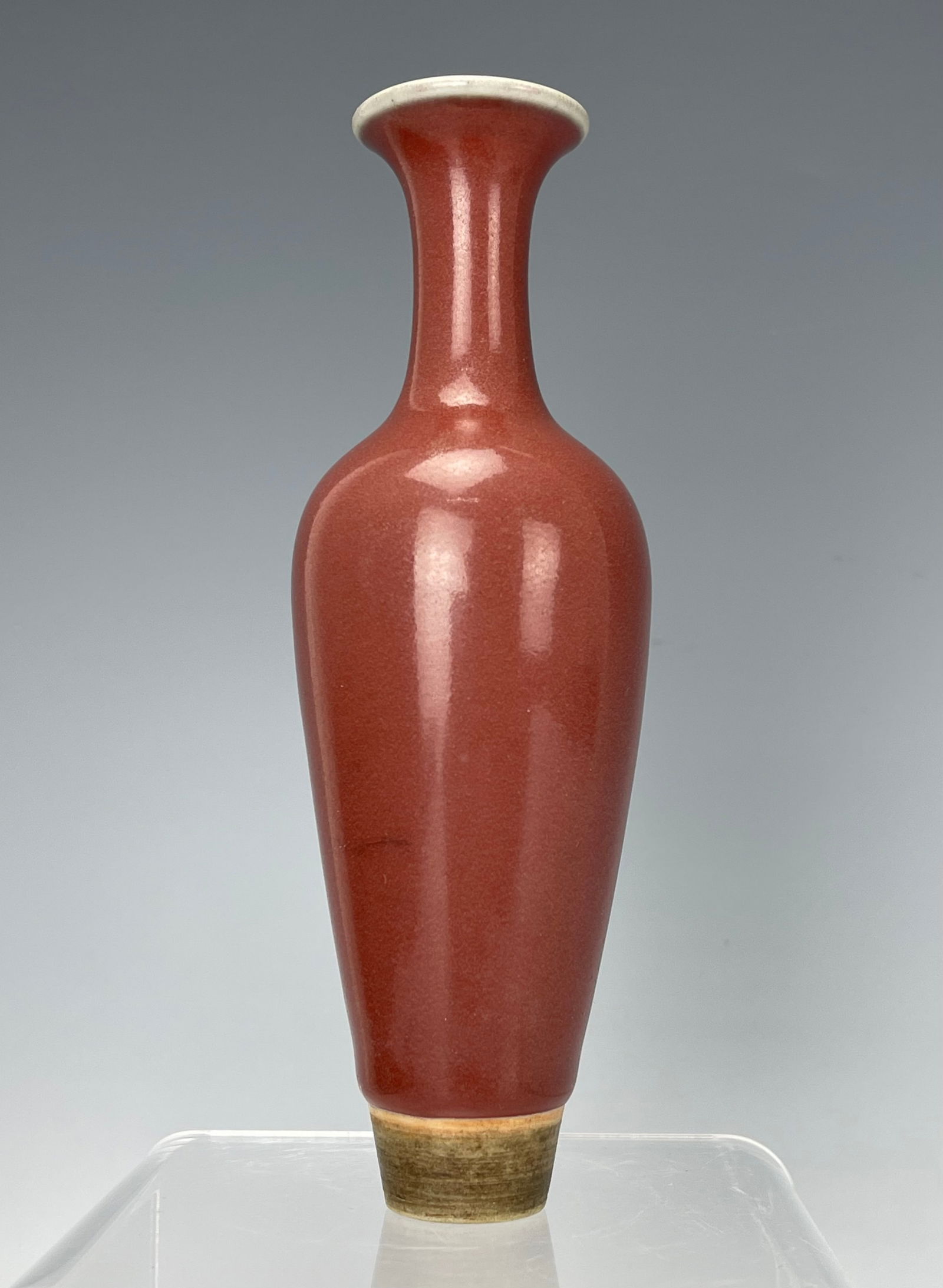 A Peach Bloom Glazed Amphora Vase Kangxi Mark (1 of 7)