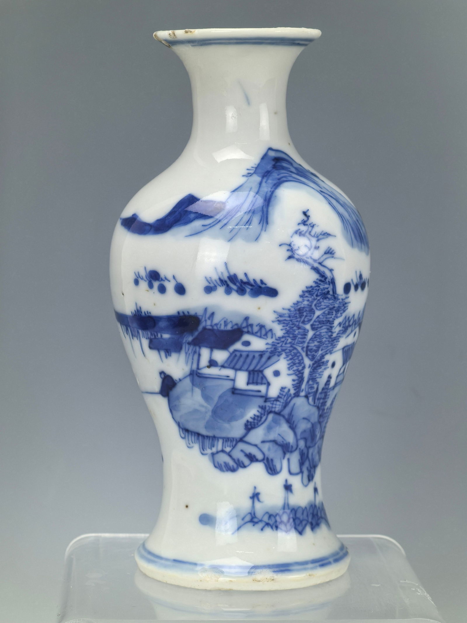 Chinese Blue and White Porcelain Vase (1 of 6)