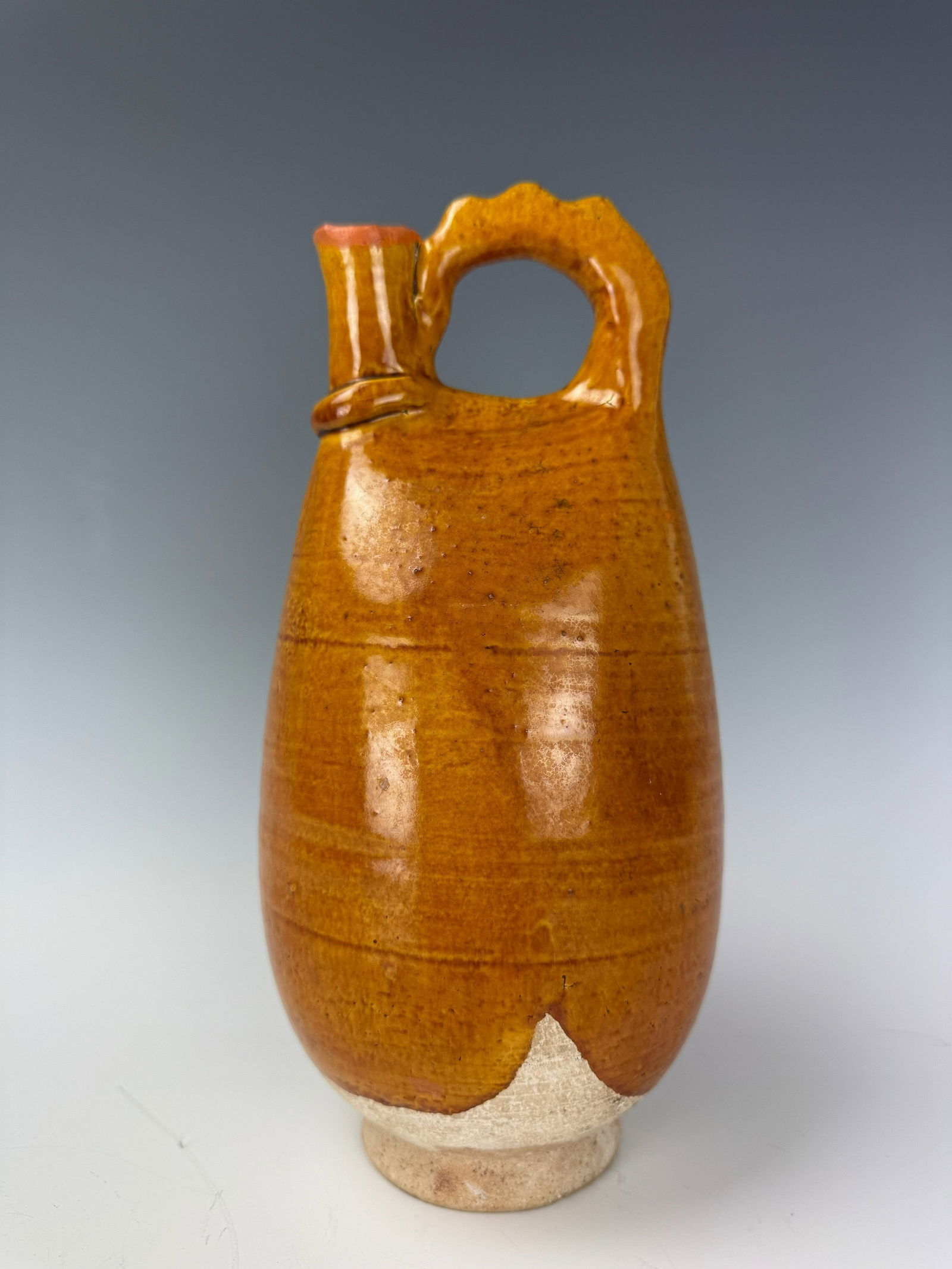 Chinese Amber Glazed Liao Ewer (1 of 5)