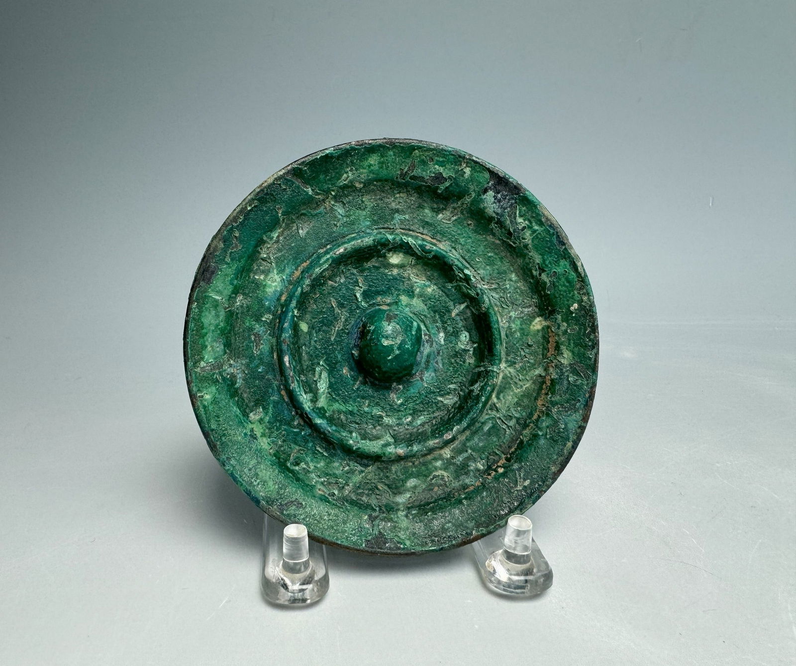 A Chinese Bronze Plain Mirror (1 of 4)