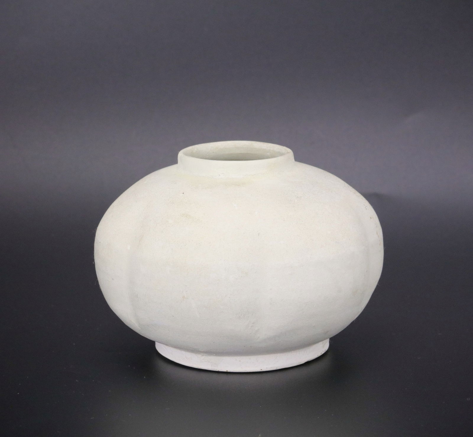 Song Dynasty Chinese White Glazed Lubed Jar: Song Dynasty Chinese White Glazed Lubed Jar (13th to 14th century),W 11.8cm(4.5in.) x H 8.5cm( 3.5in.).Preview from Apr 20th to 24th from 1:00 PM TO 5:00 PM Eastern Time, Location: 15229 Display Court