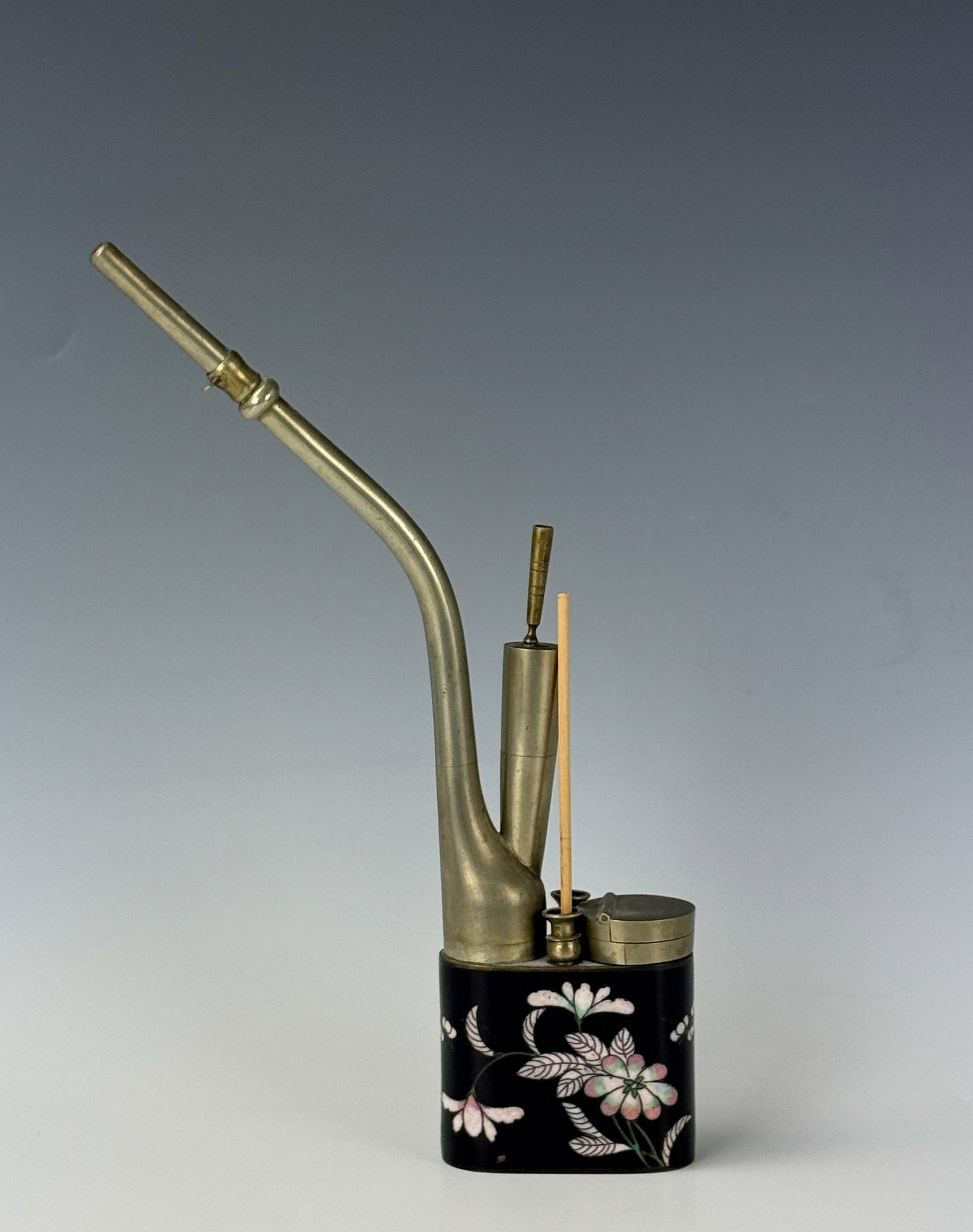 A Vintage Chinese Paktong Water Pipe (1 of 6)