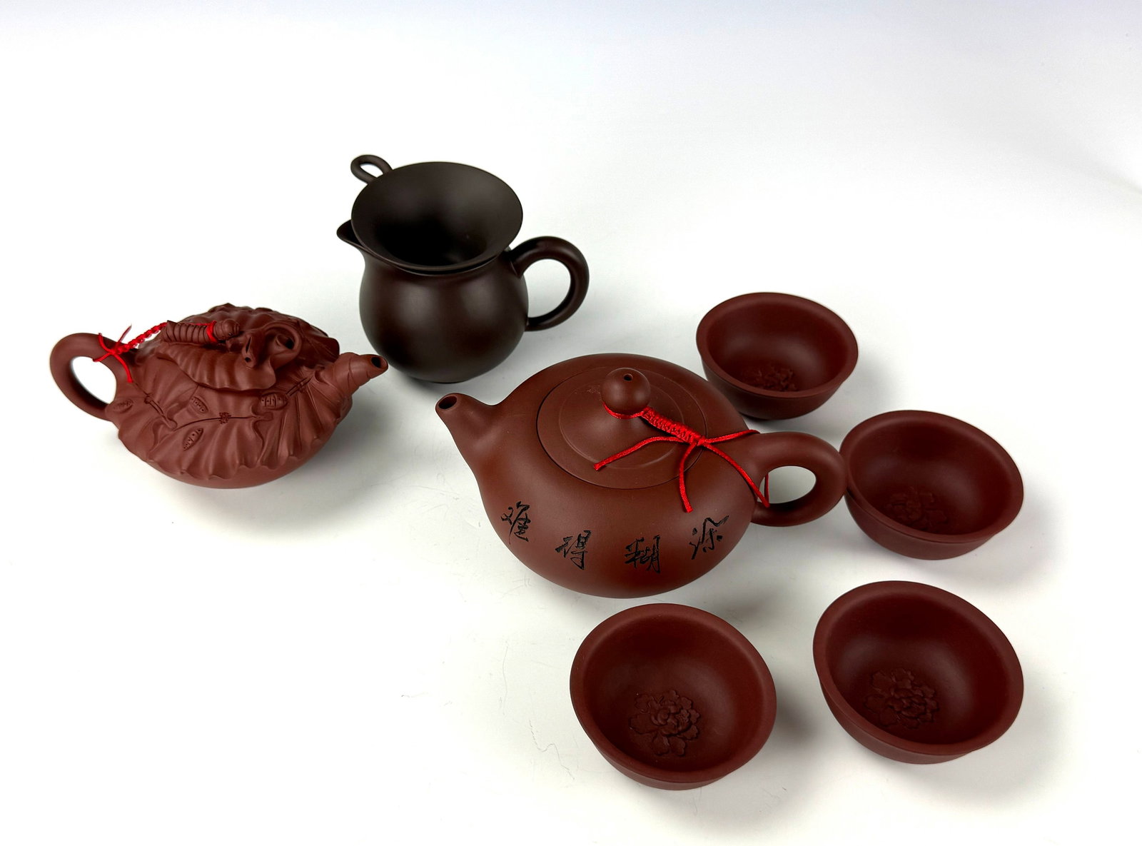 Set of Chinese Yixing Zisha Teaware (1 of 12)