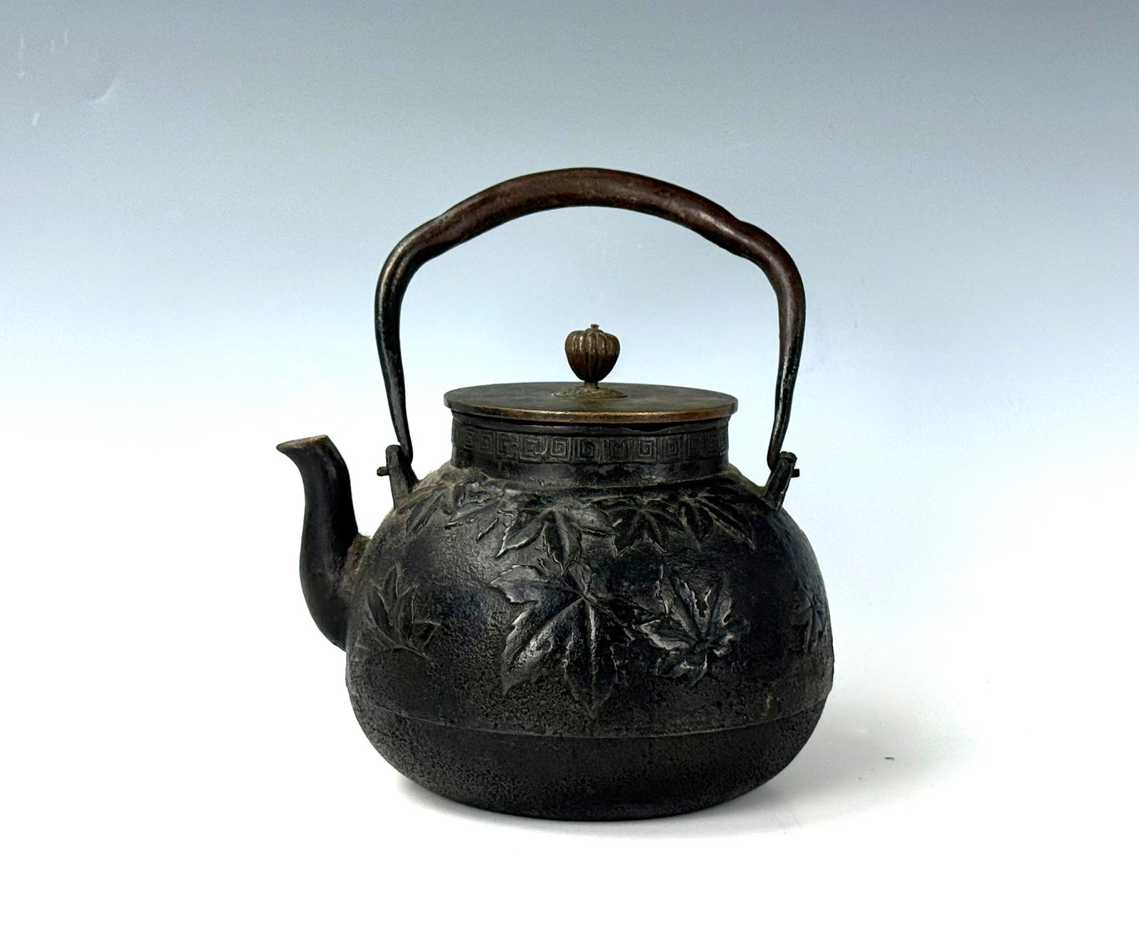 Japanese Tetsubin A traditional Cast Iron Kettle (1 of 7)
