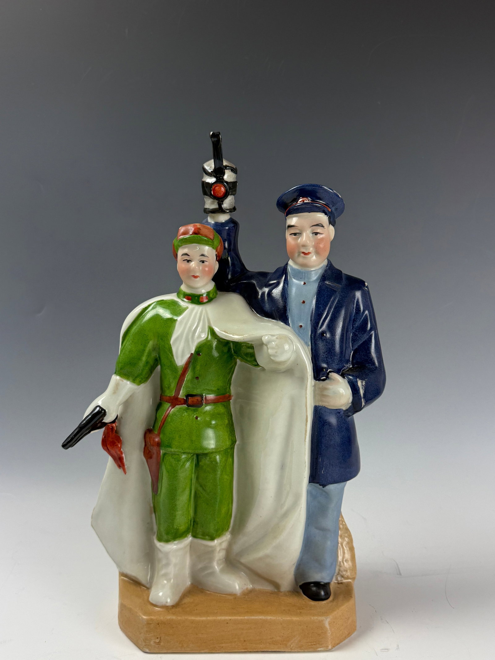 Chinese Cultural Revolution Porcelain Figurine (1 of 4)