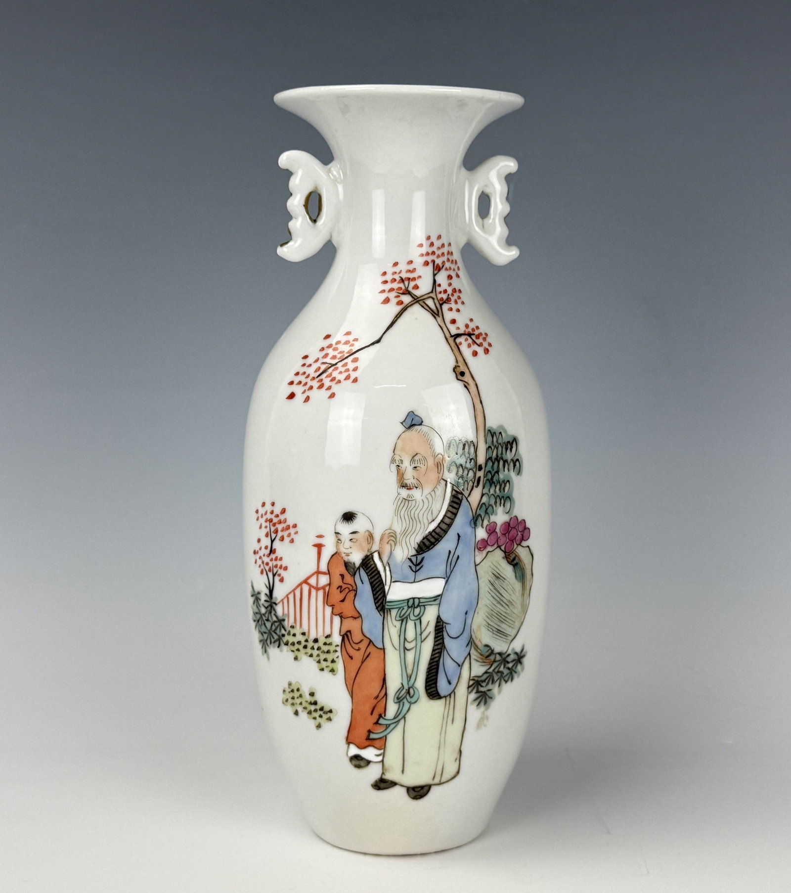 Wangyongtai Famille Rose Porcelain Vase Tongzhi Mark: Wangyongtai Famille Rose Porcelain Vase Tongzhi Mark. H 21cm(8.3in.). Preview from June 22nd to 26th from 1:00 PM TO 5:00 PM Eastern Time, Location: 15229 Display Court, Rockville, MD 20850.