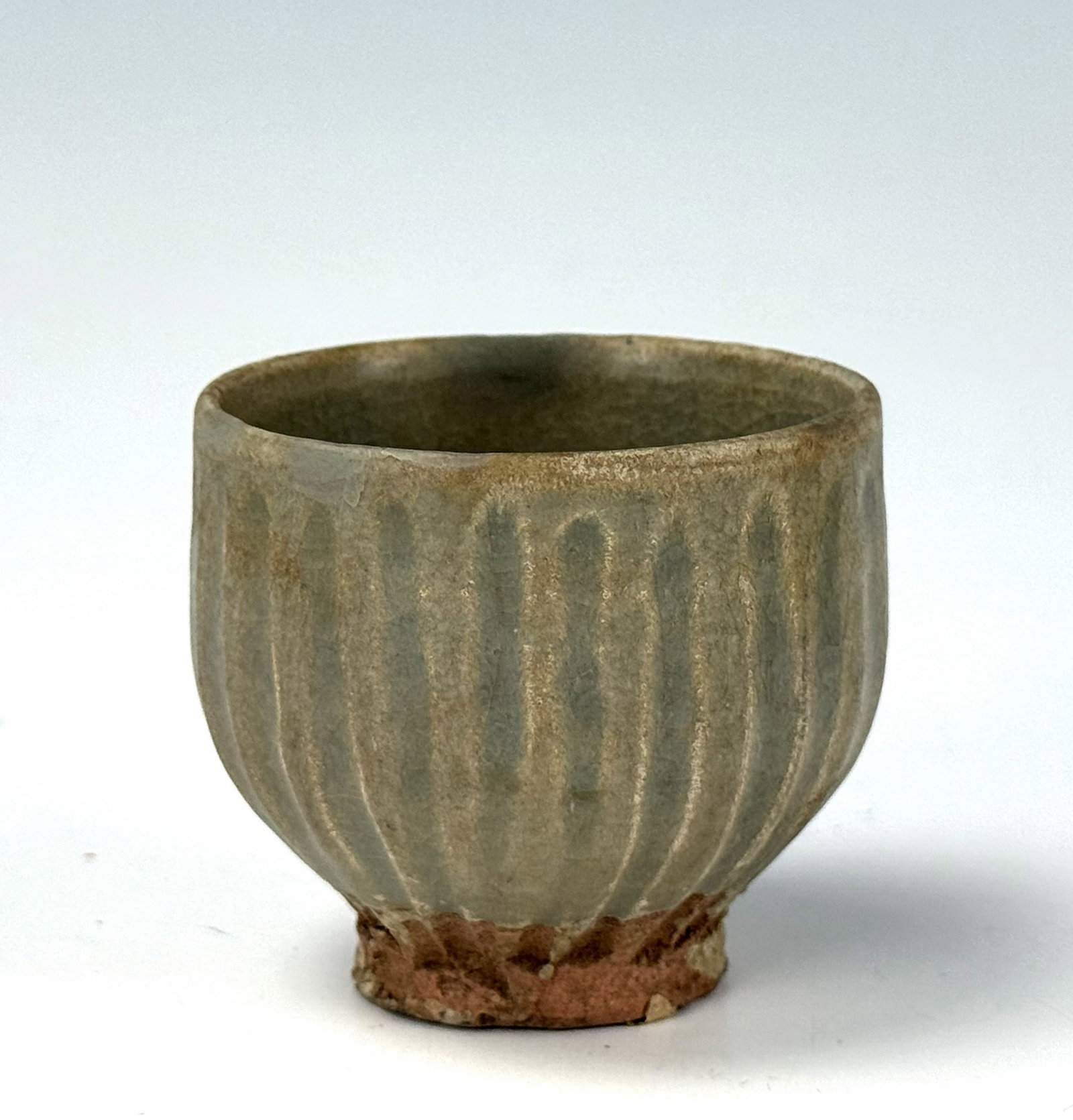 Antique Longquan Celadon Ceramic Cup (1 of 3)