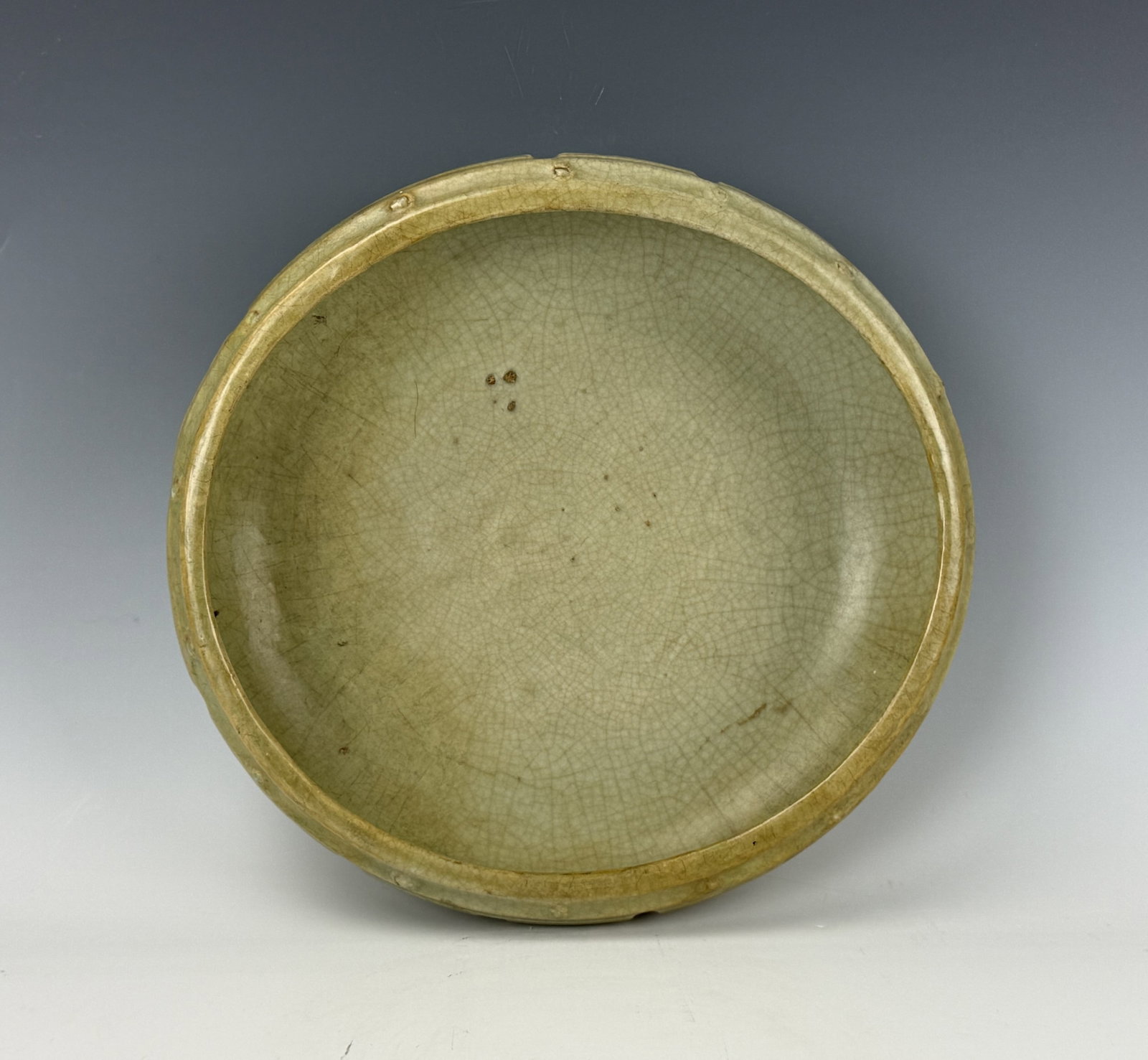 A Ming Dynasty Longquan Celadon Tripod Censer (1 of 6)