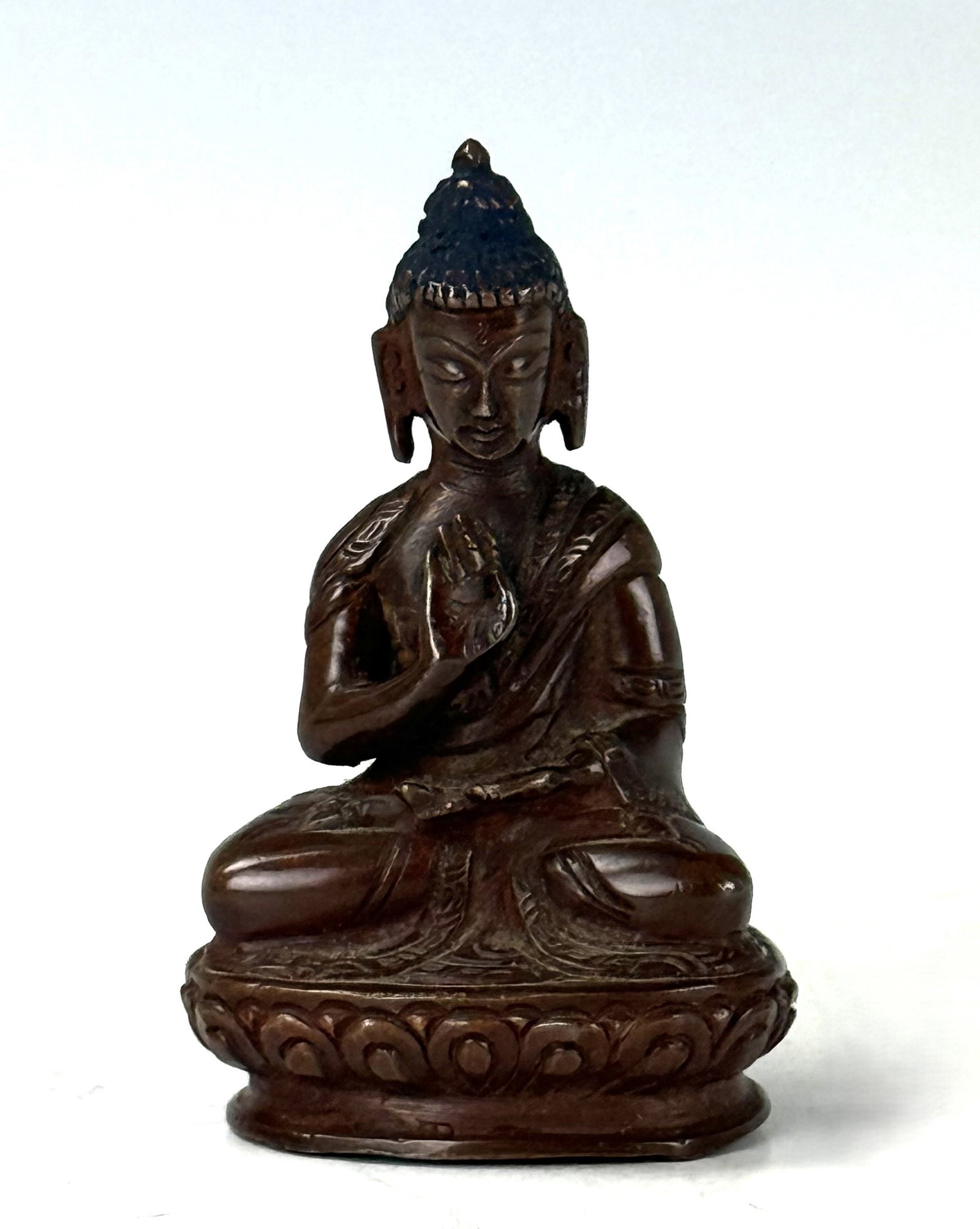 Two Bronze Buddha Statues - 4