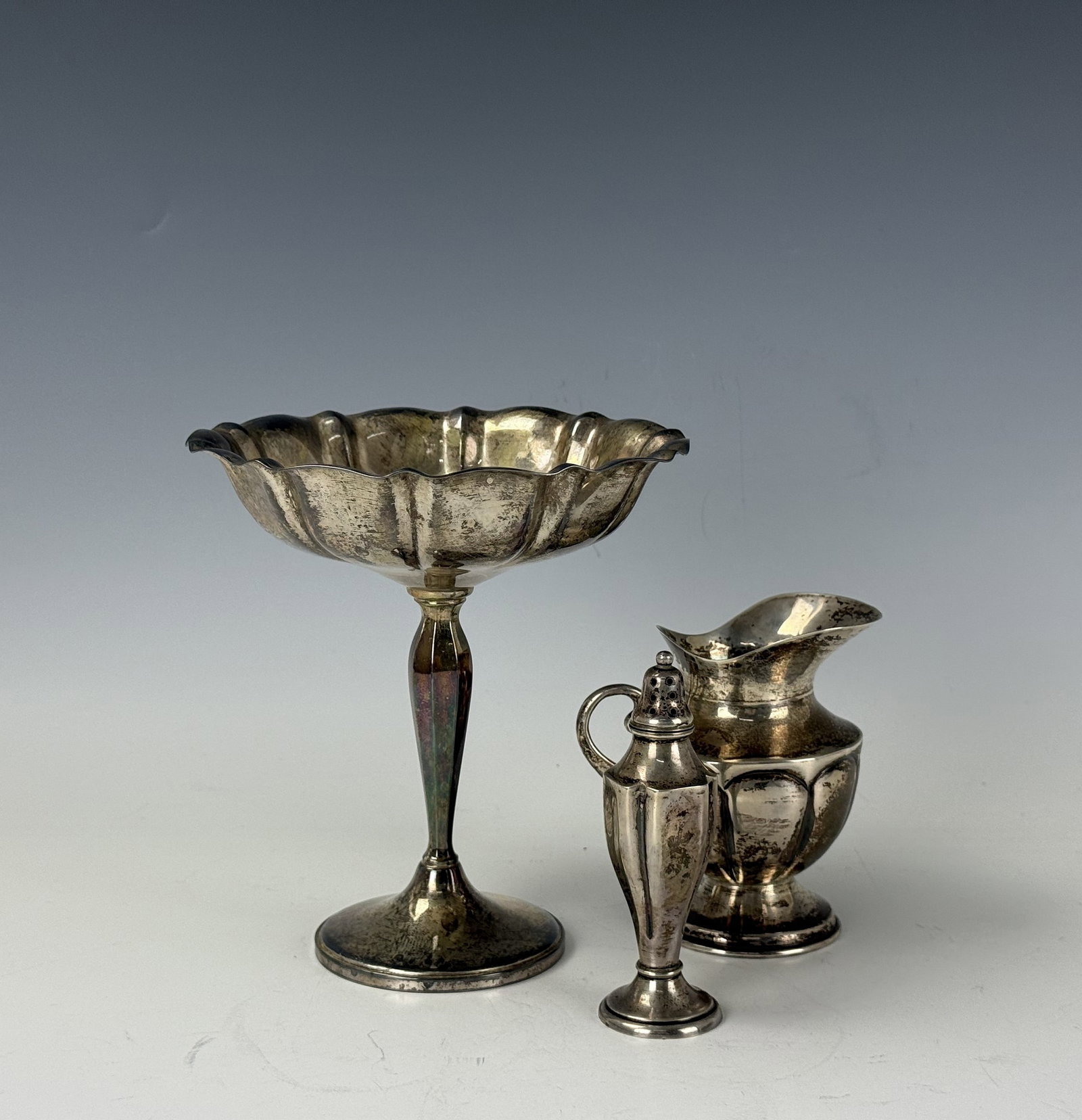 3pcs Vintage Sterling Silver Tableware (1 of 7)